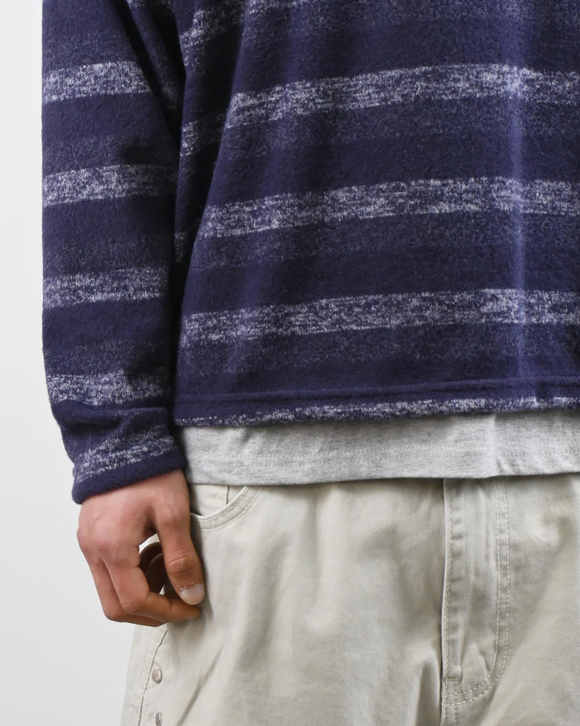 ash stripe knit