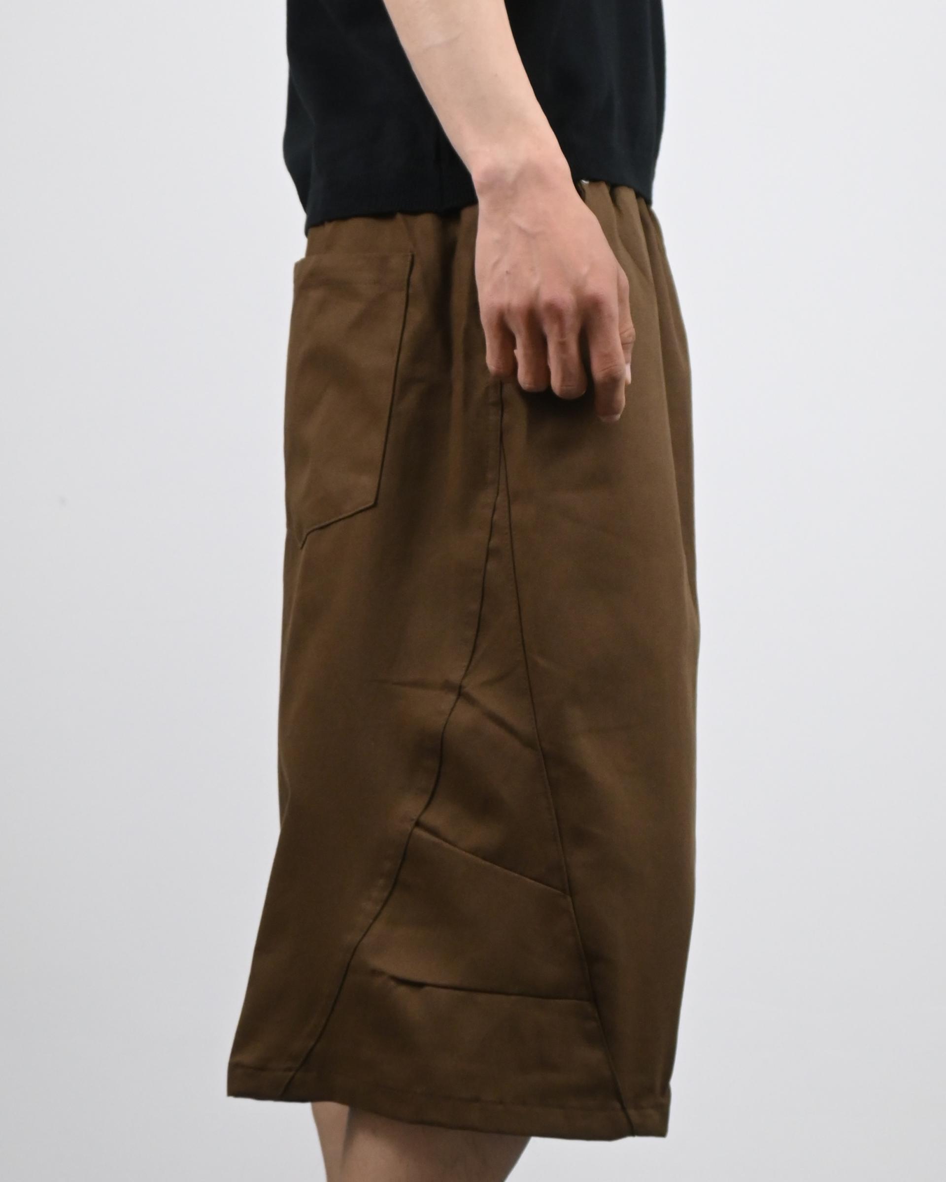 archive curved bermuda cotton pants