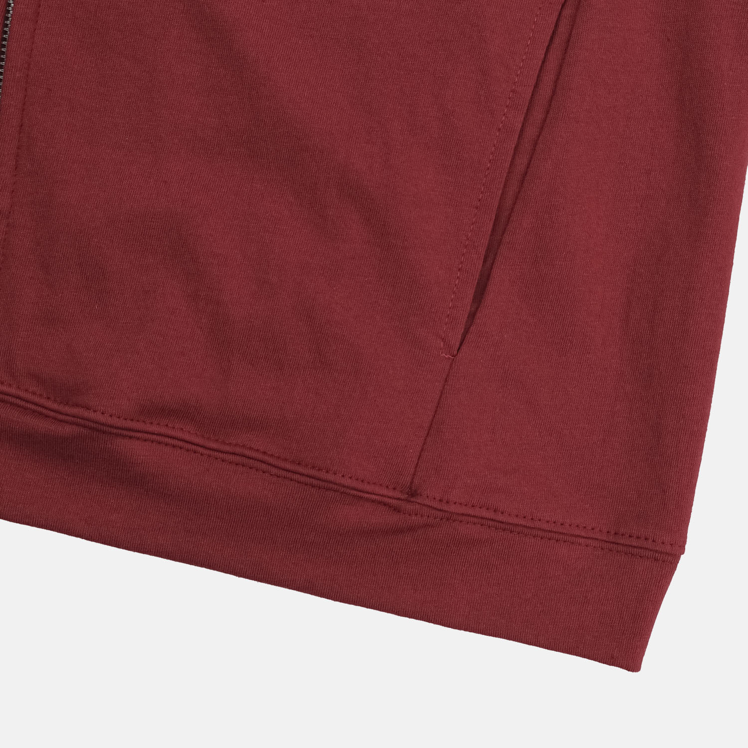 rudy crop hoodie zip-up