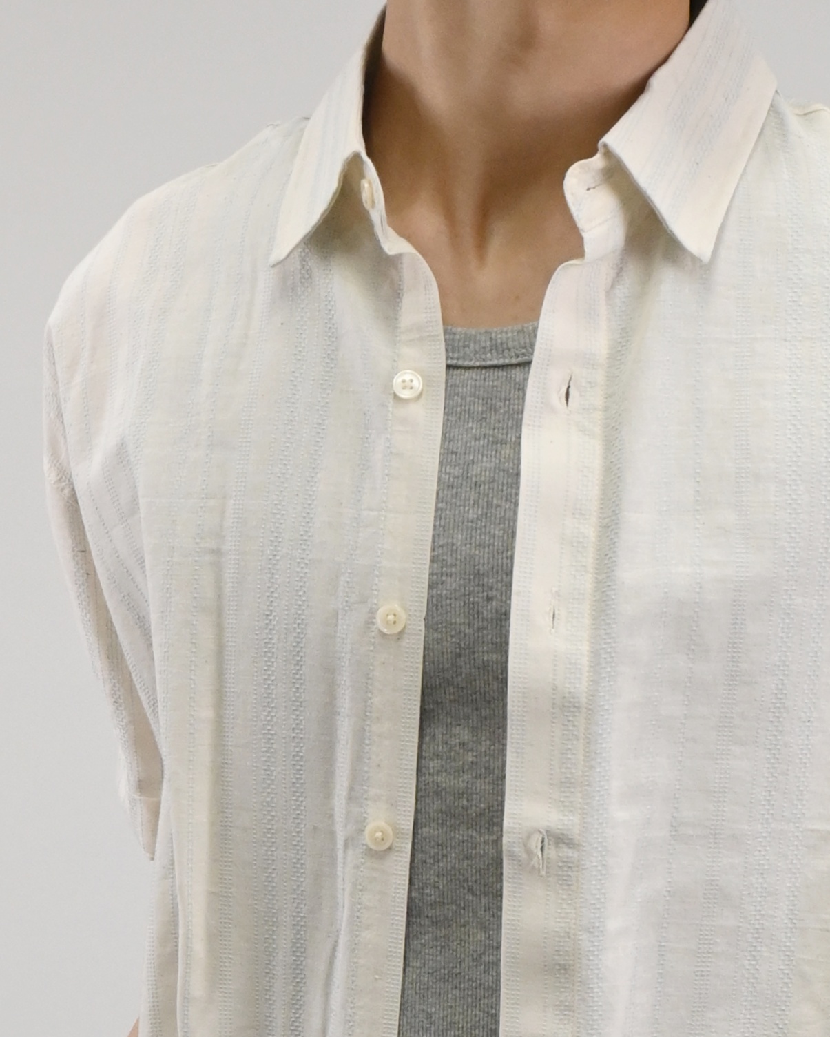 stretchable ribbed vest