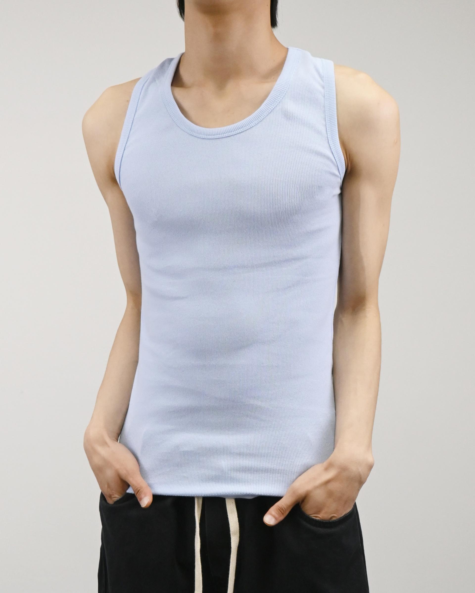 stretchable ribbed vest