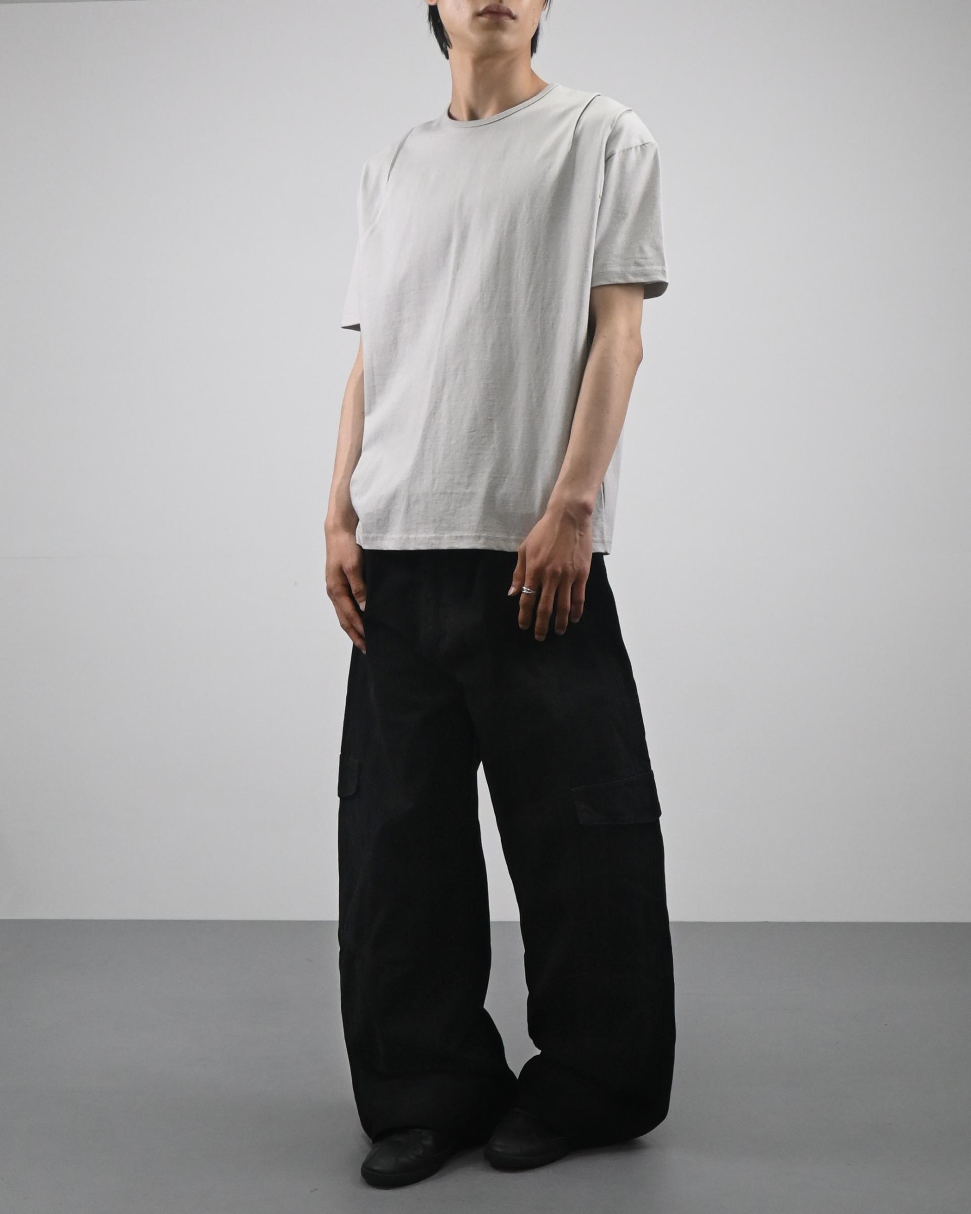 pigment dart crop half t-shirt