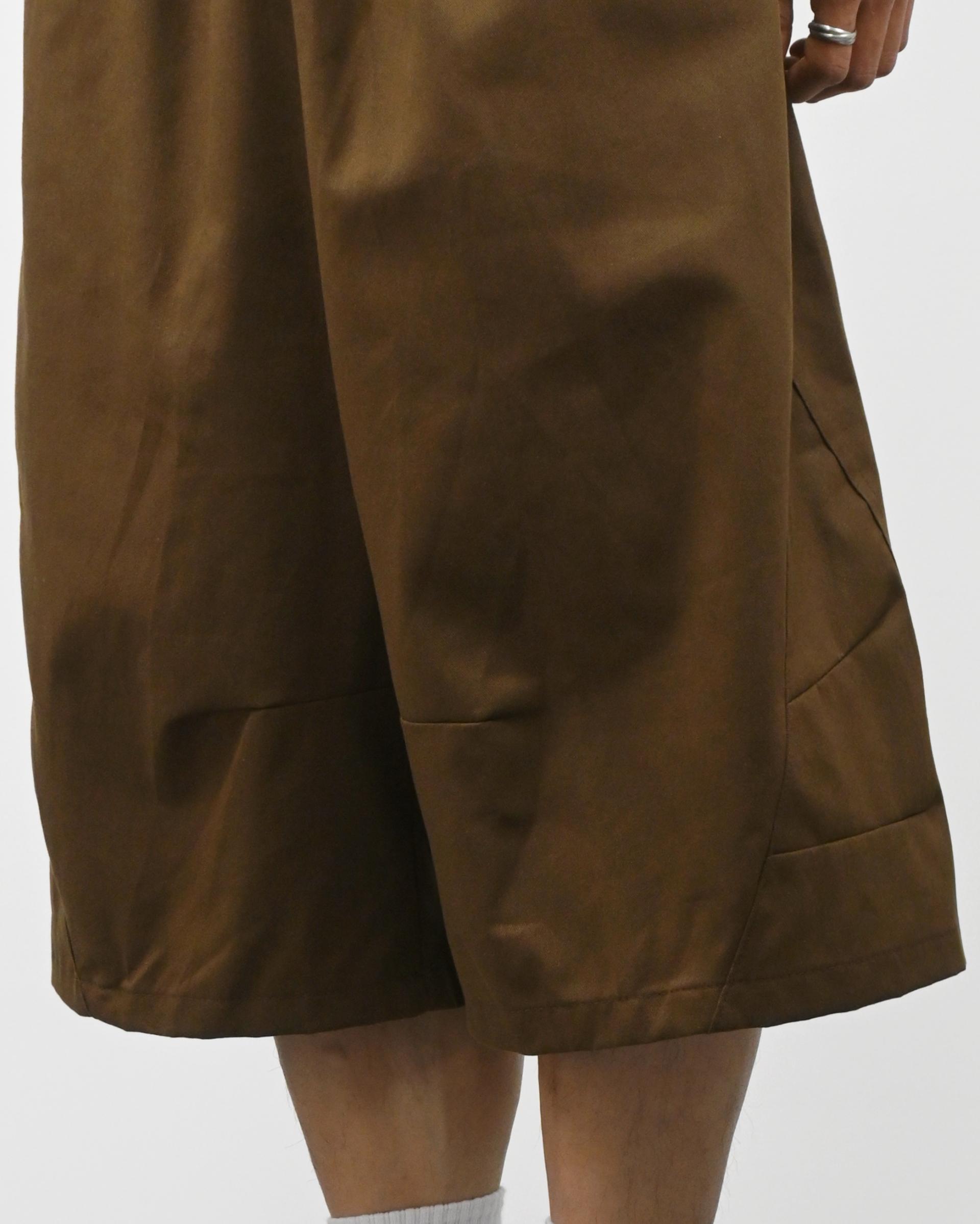 archive curved bermuda cotton pants