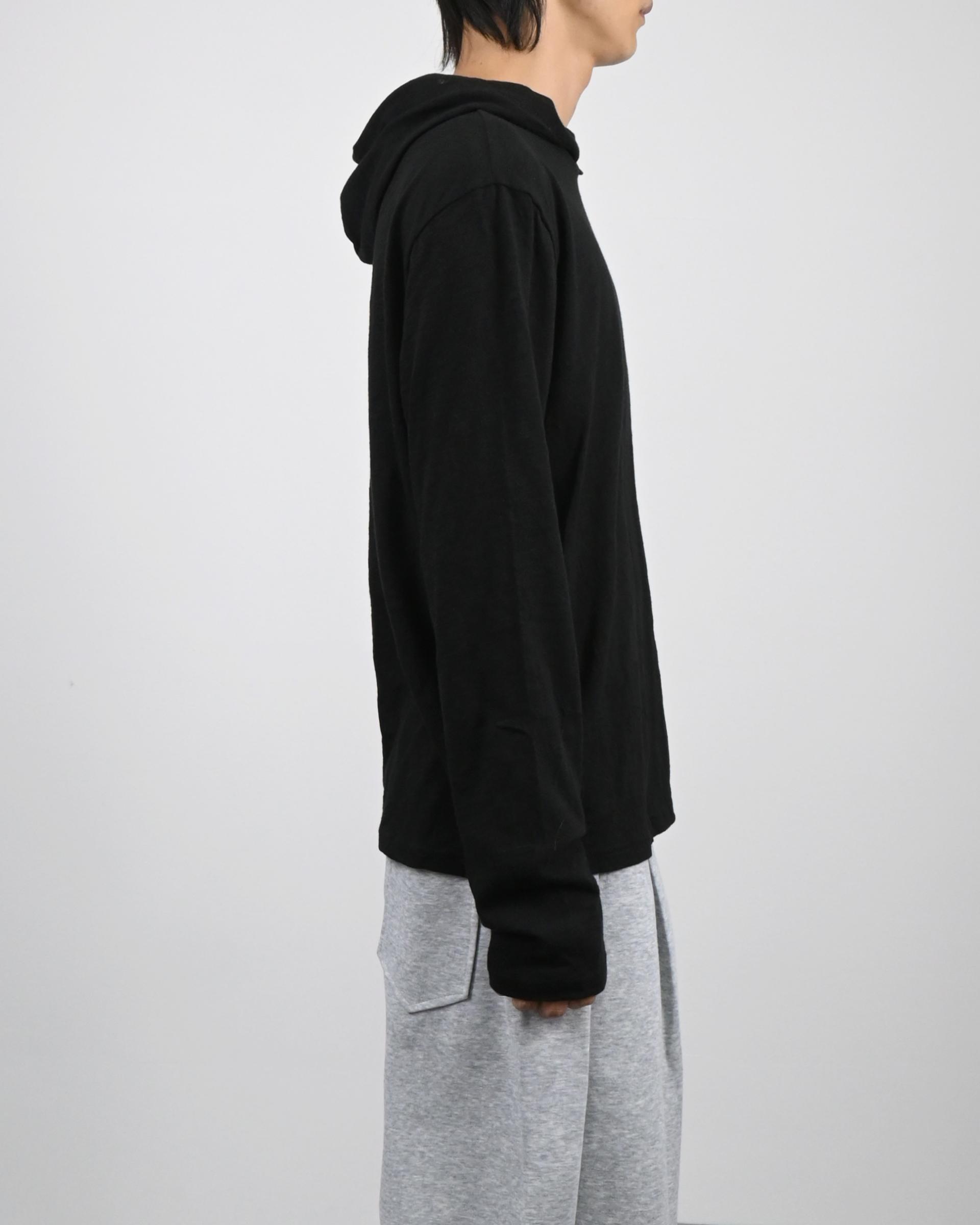 slub pocket warmer hoodie