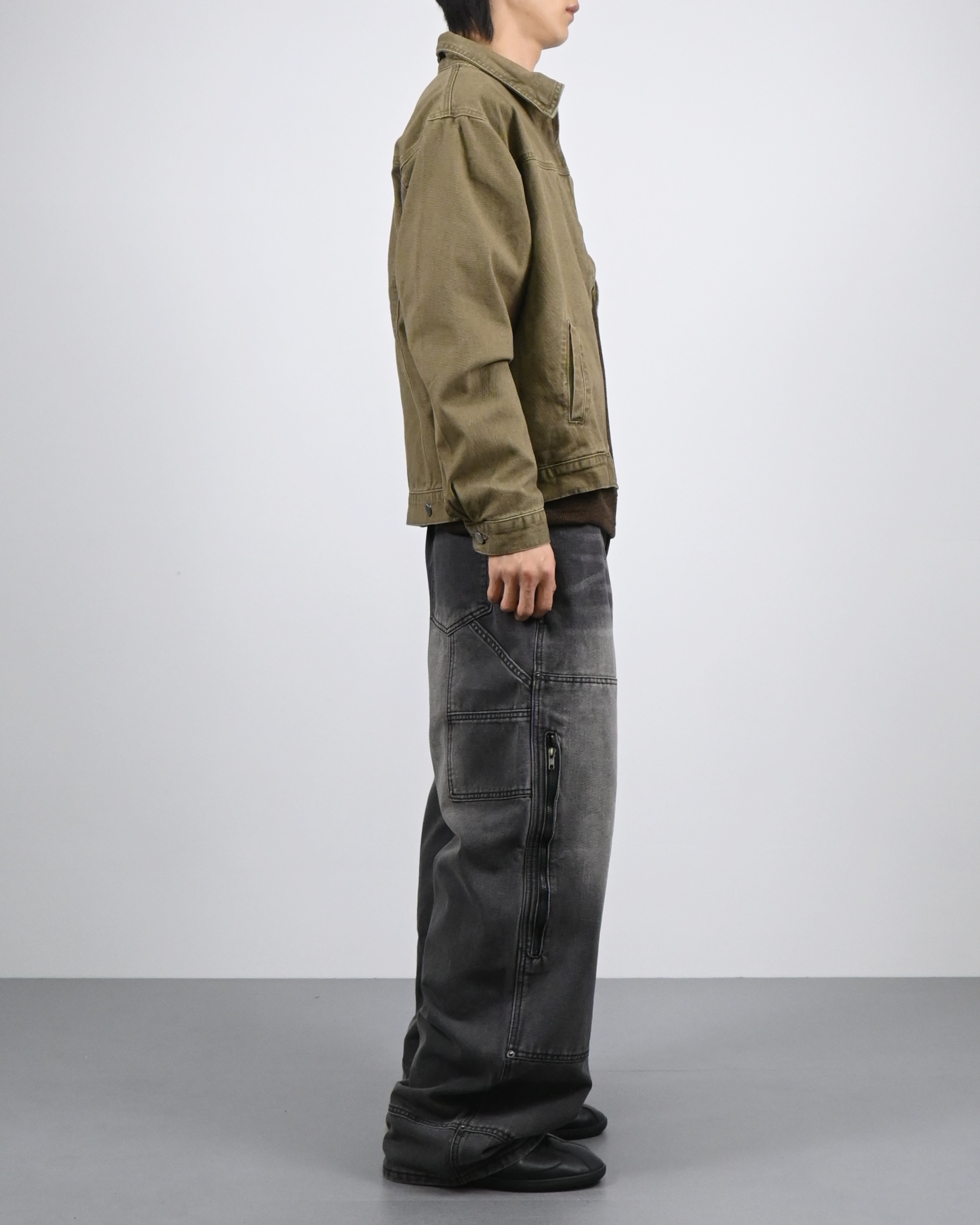 leon kara trucker jacket
