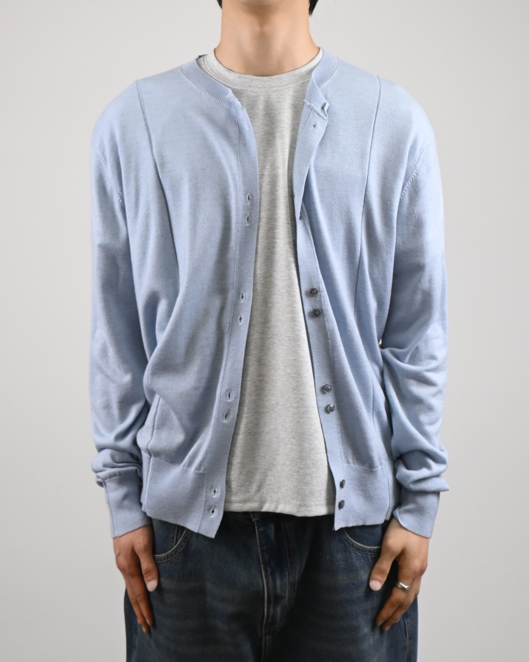 carrie silk cardigan