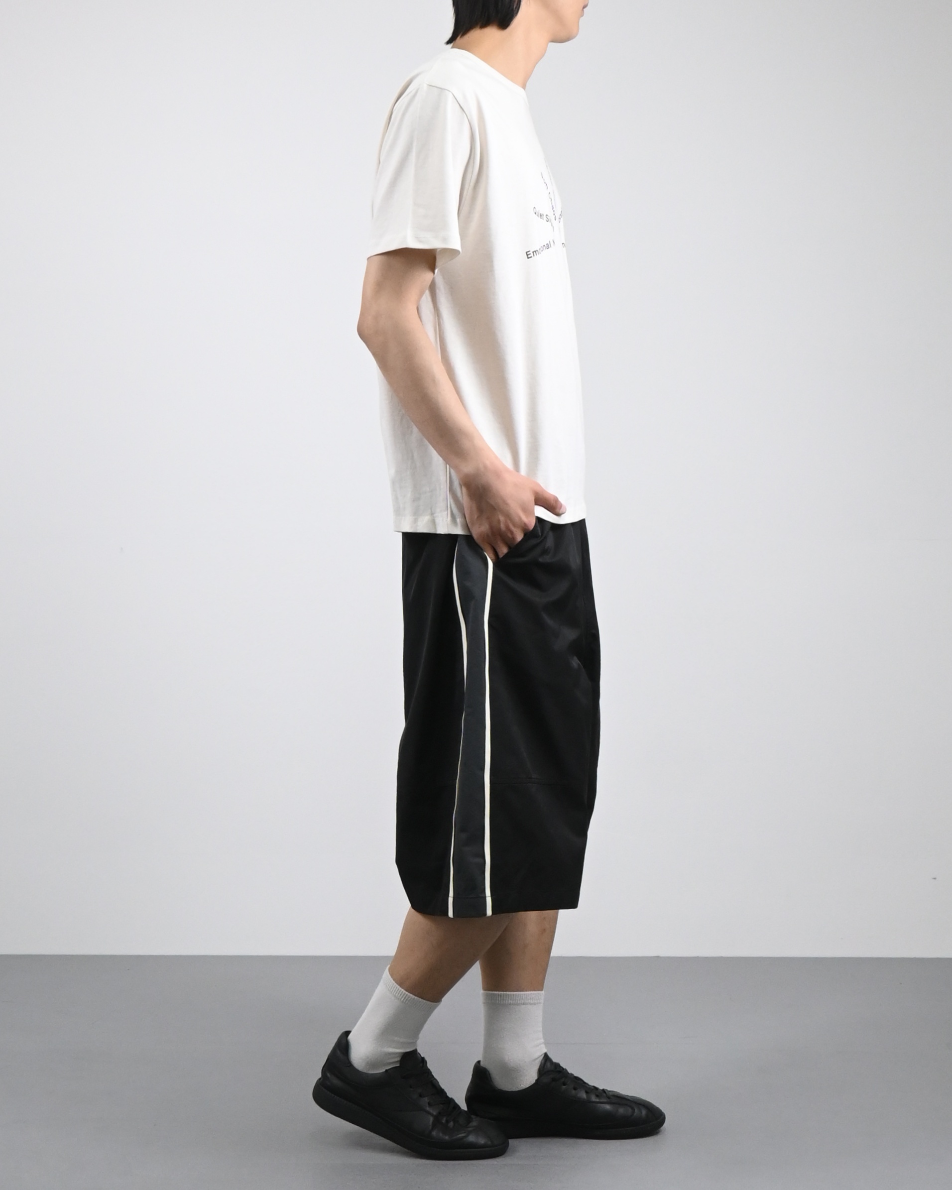 track bermuda pants