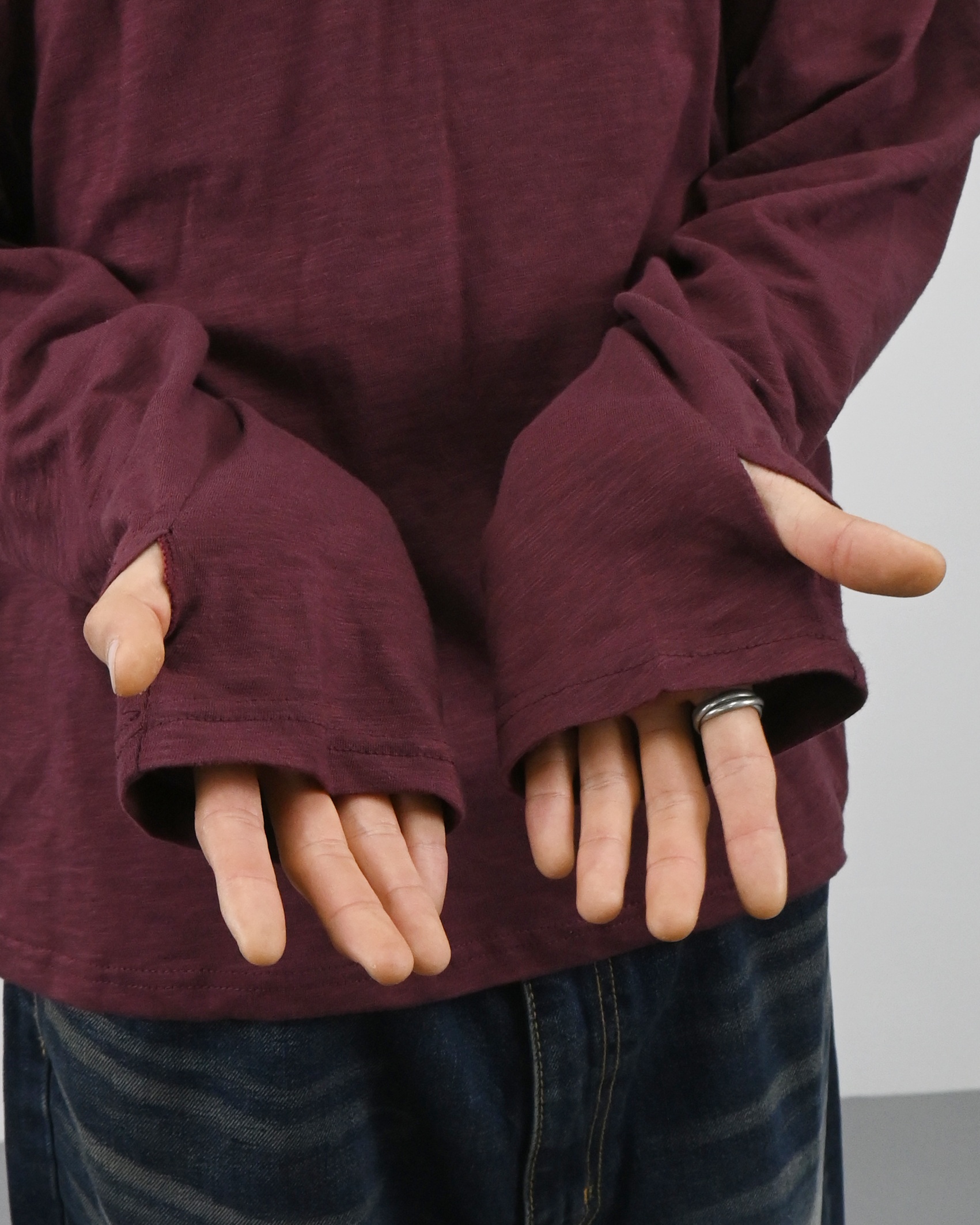 slub pocket warmer hoodie
