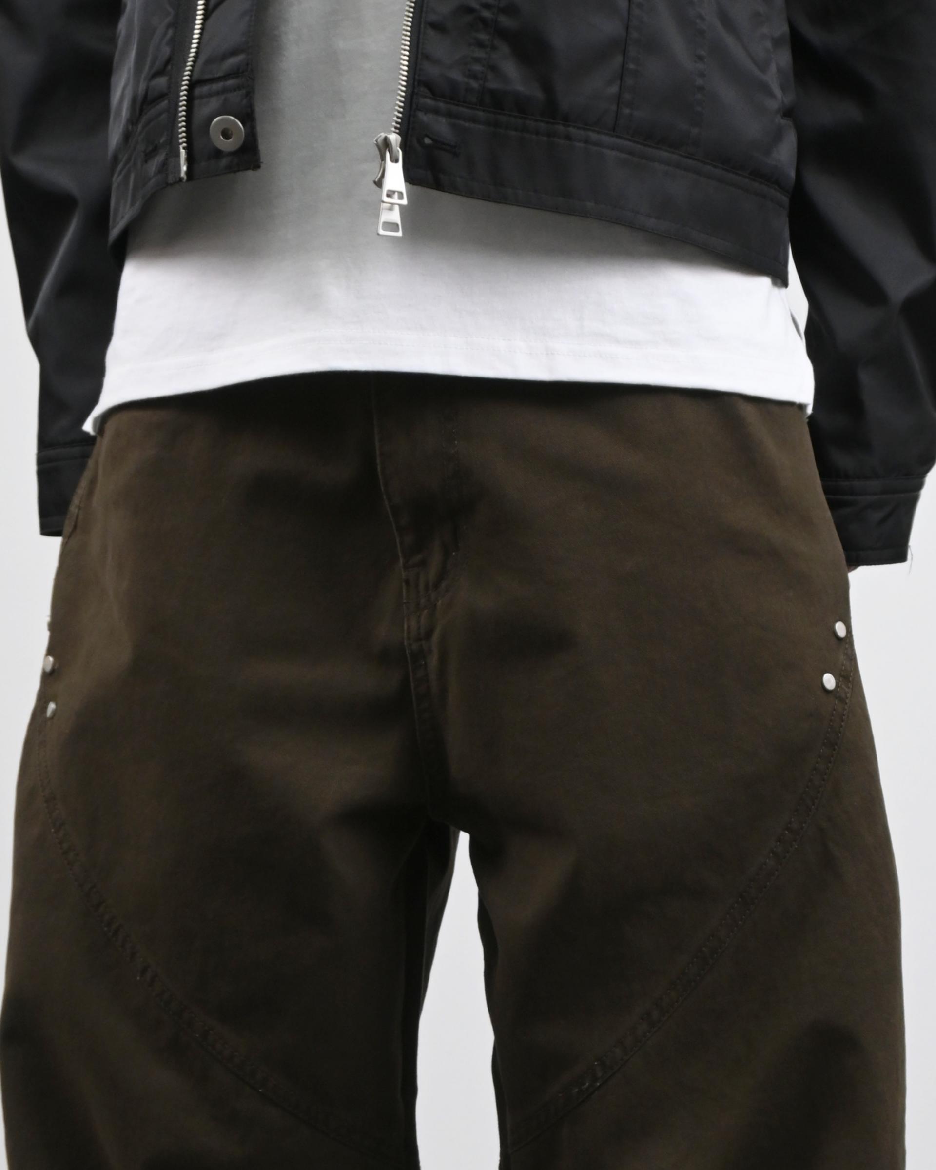 bio cotton rivet pants