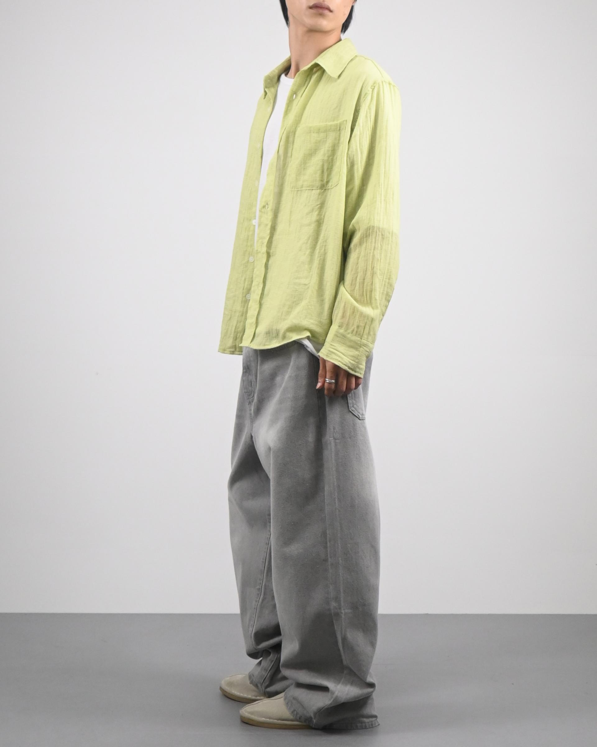 grash washed denim pants
