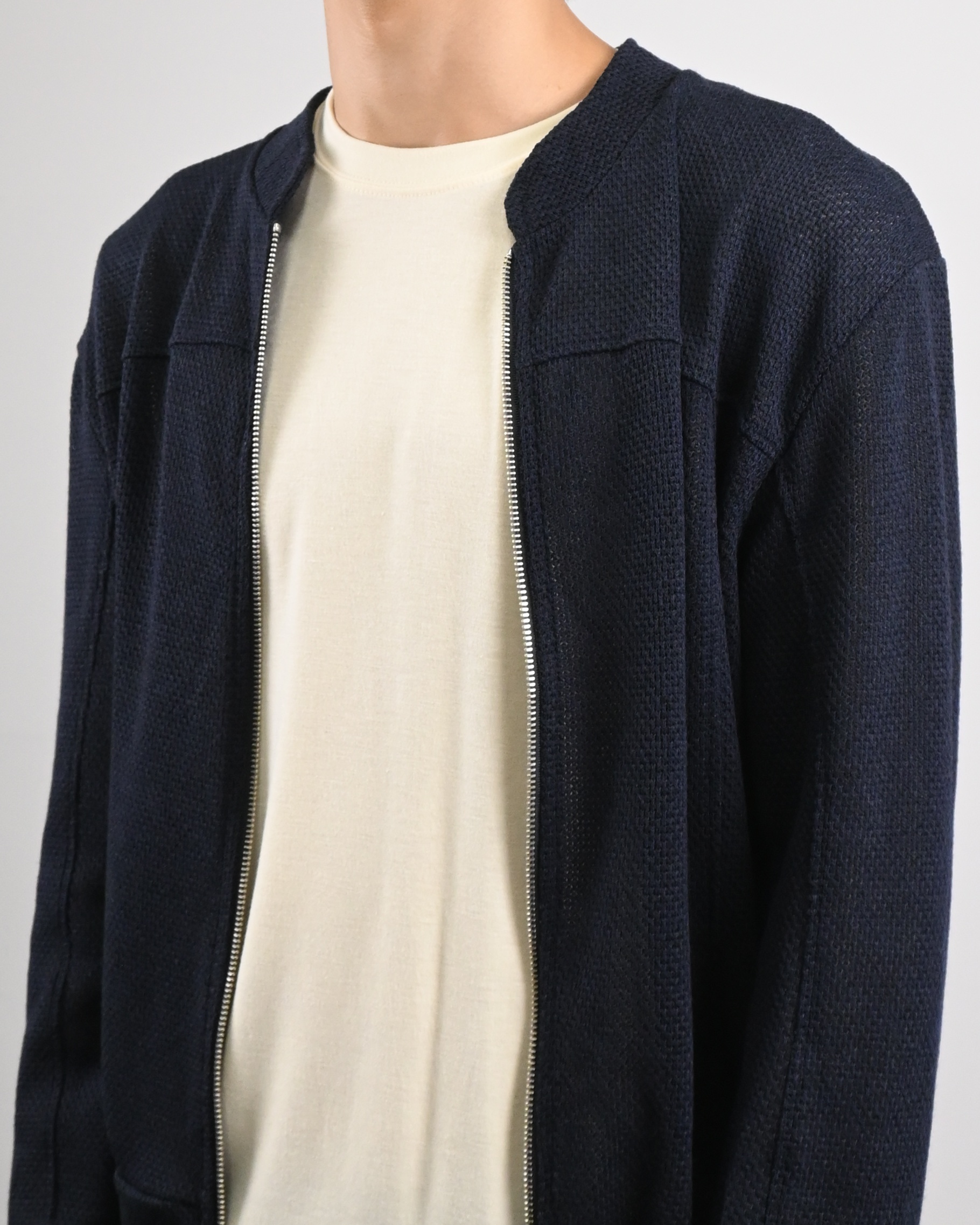 knit rider jacket