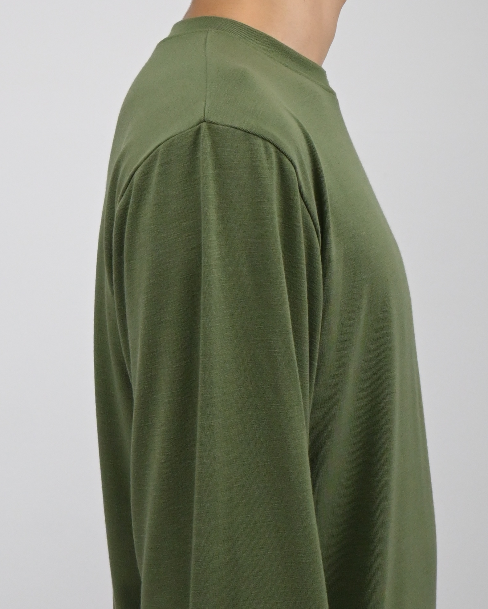 slub henley neck long sleeve 복제