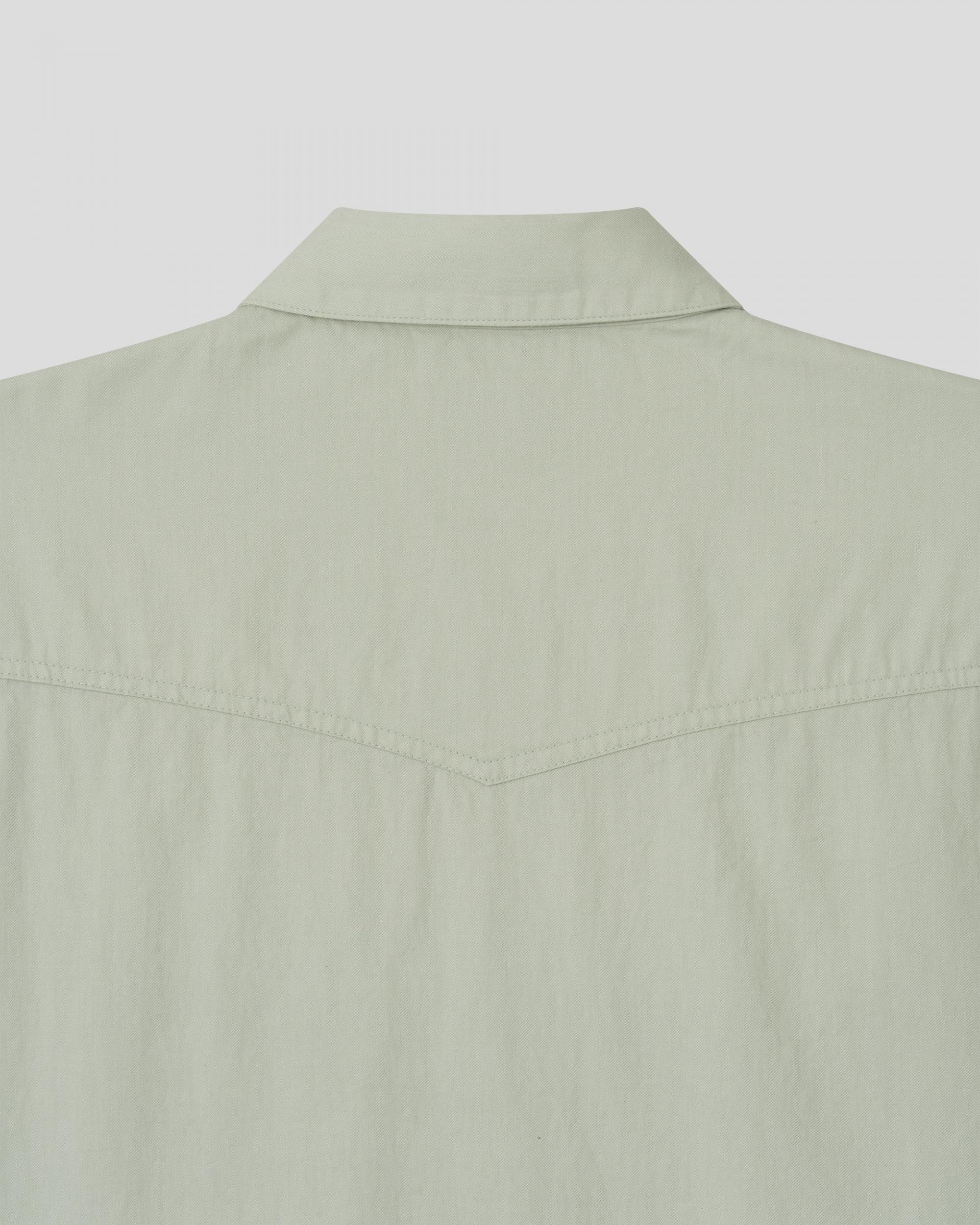 curved western half shirt