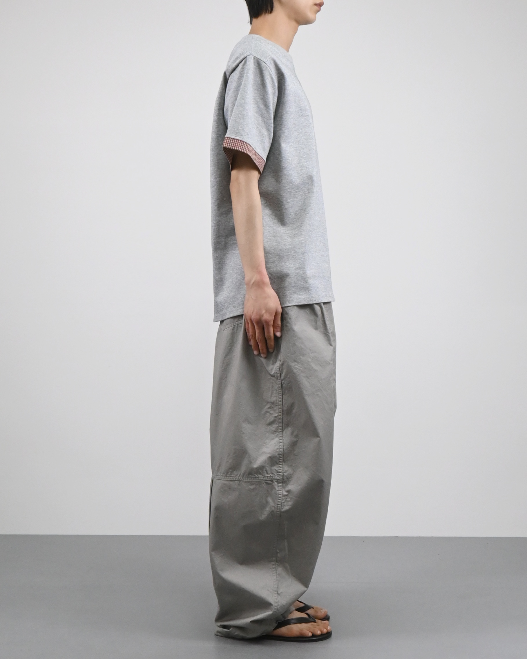 double fit balloon cotton pants