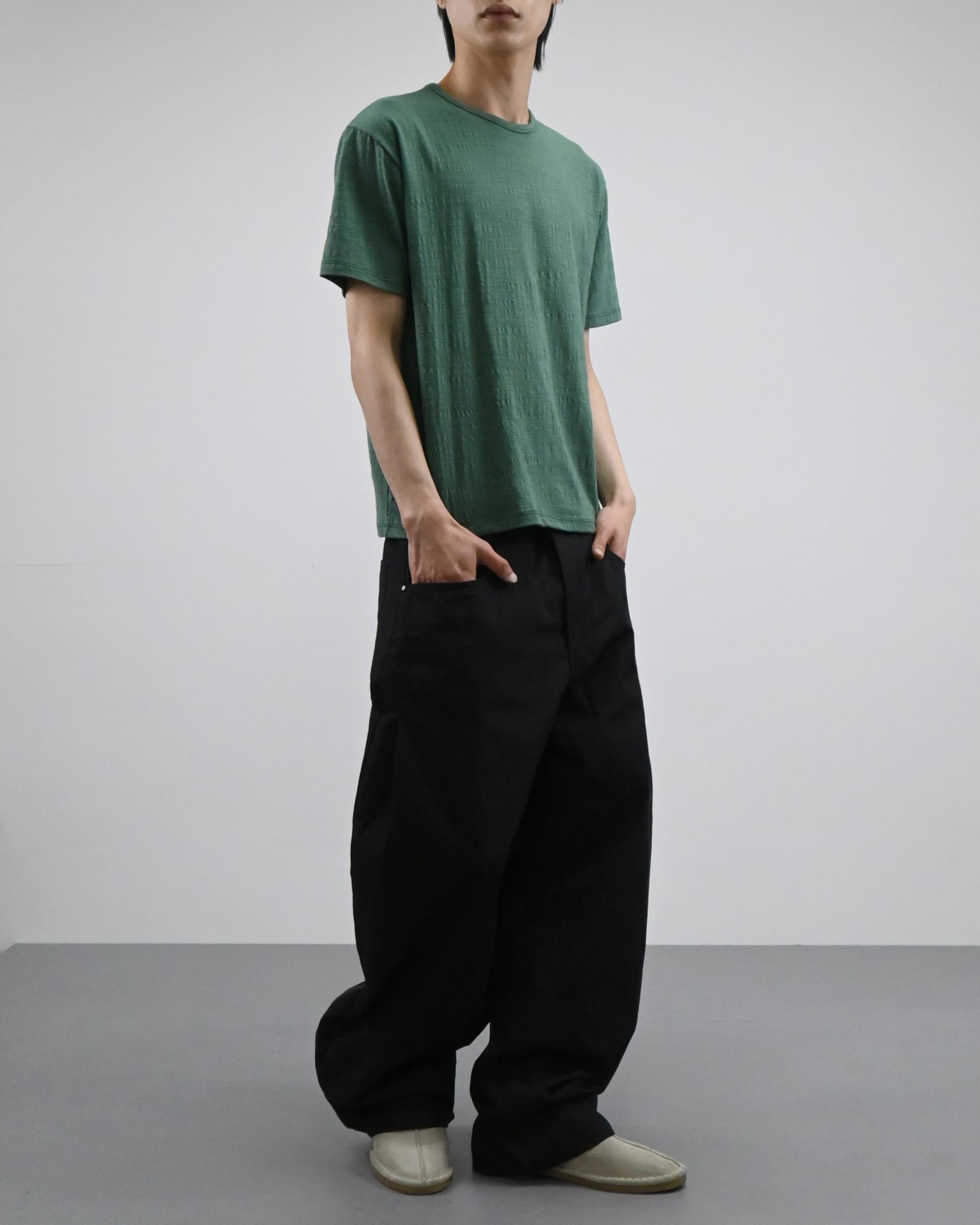slub vintage half t-shirt