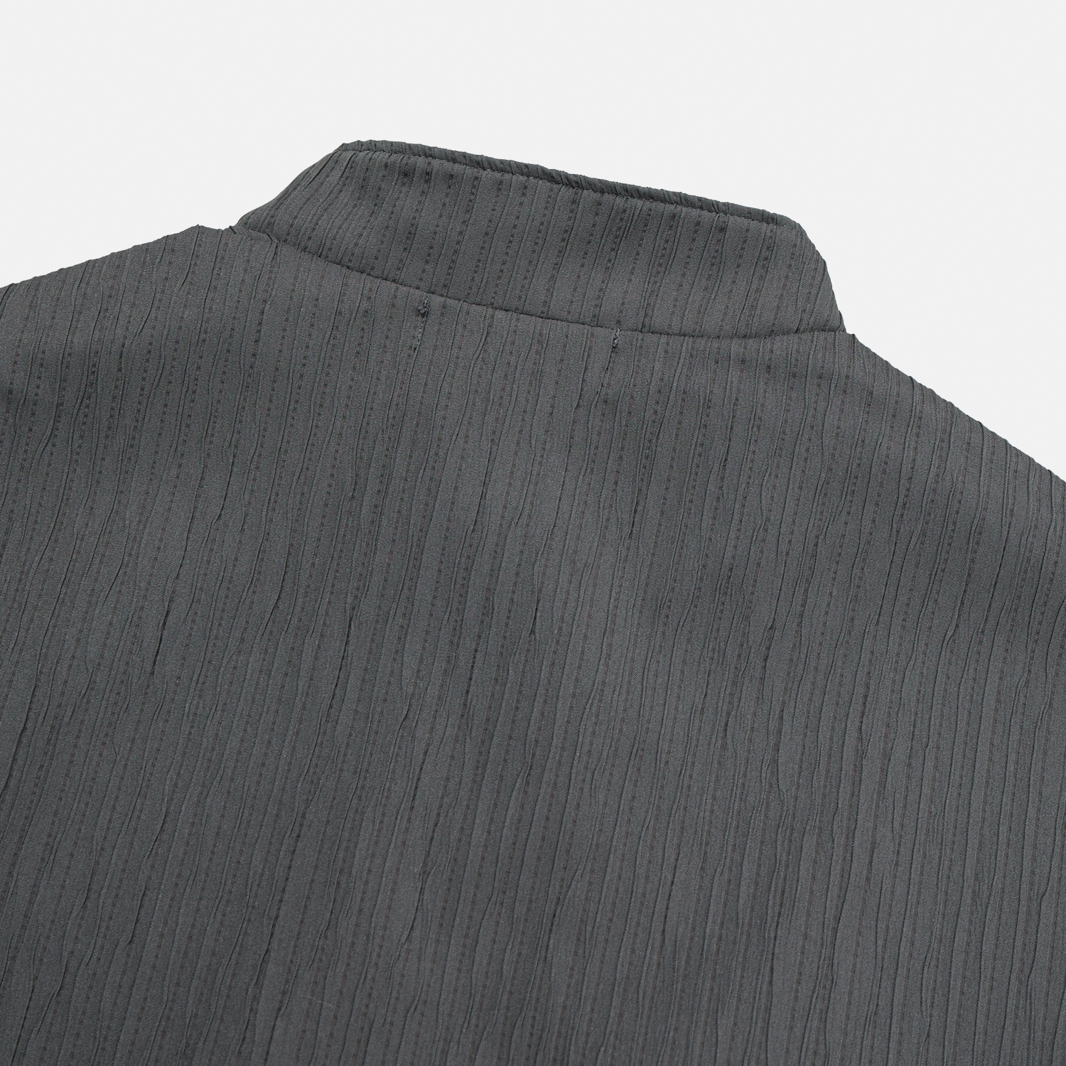compose pleats diagonal zip-up