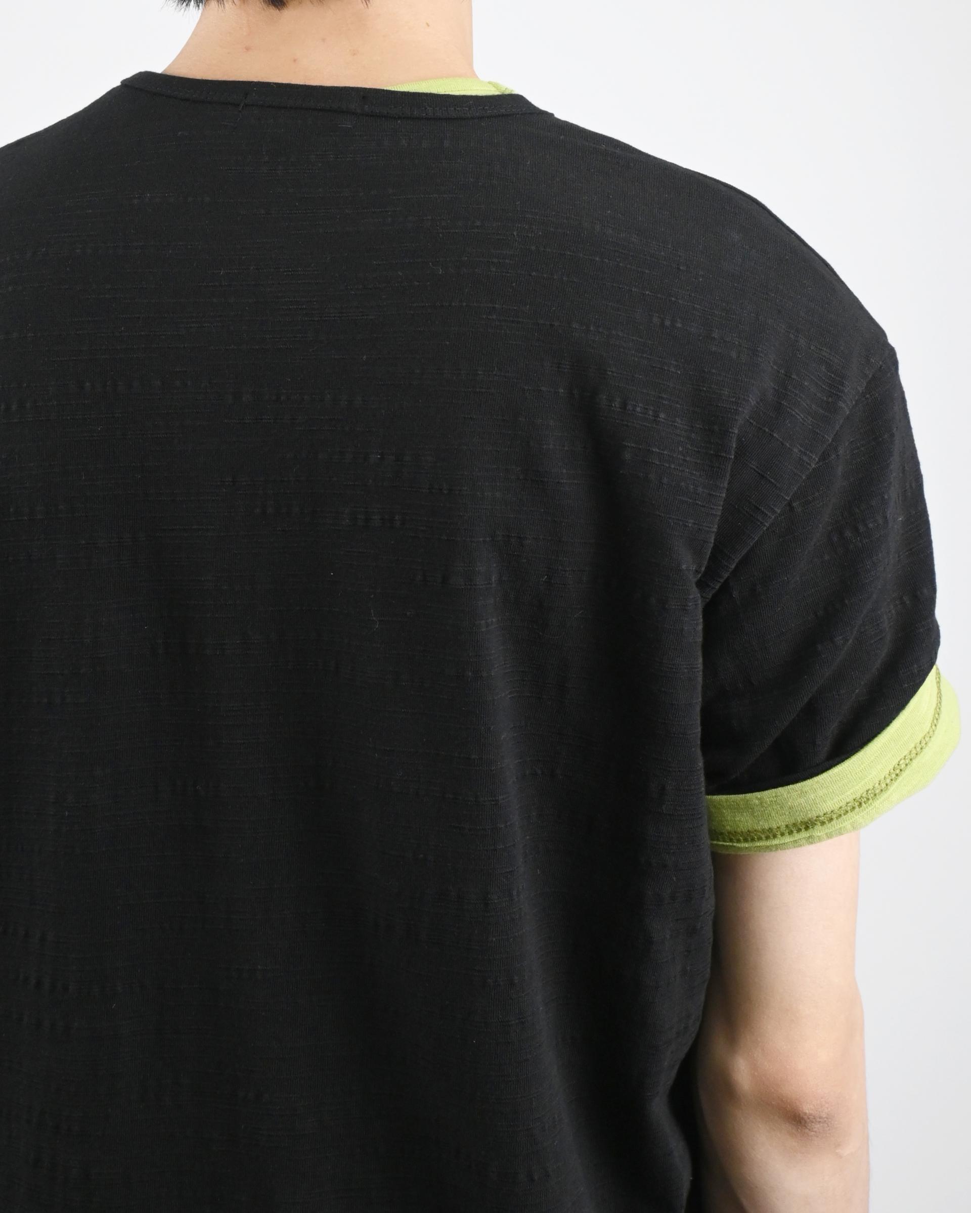slub vintage half t-shirt