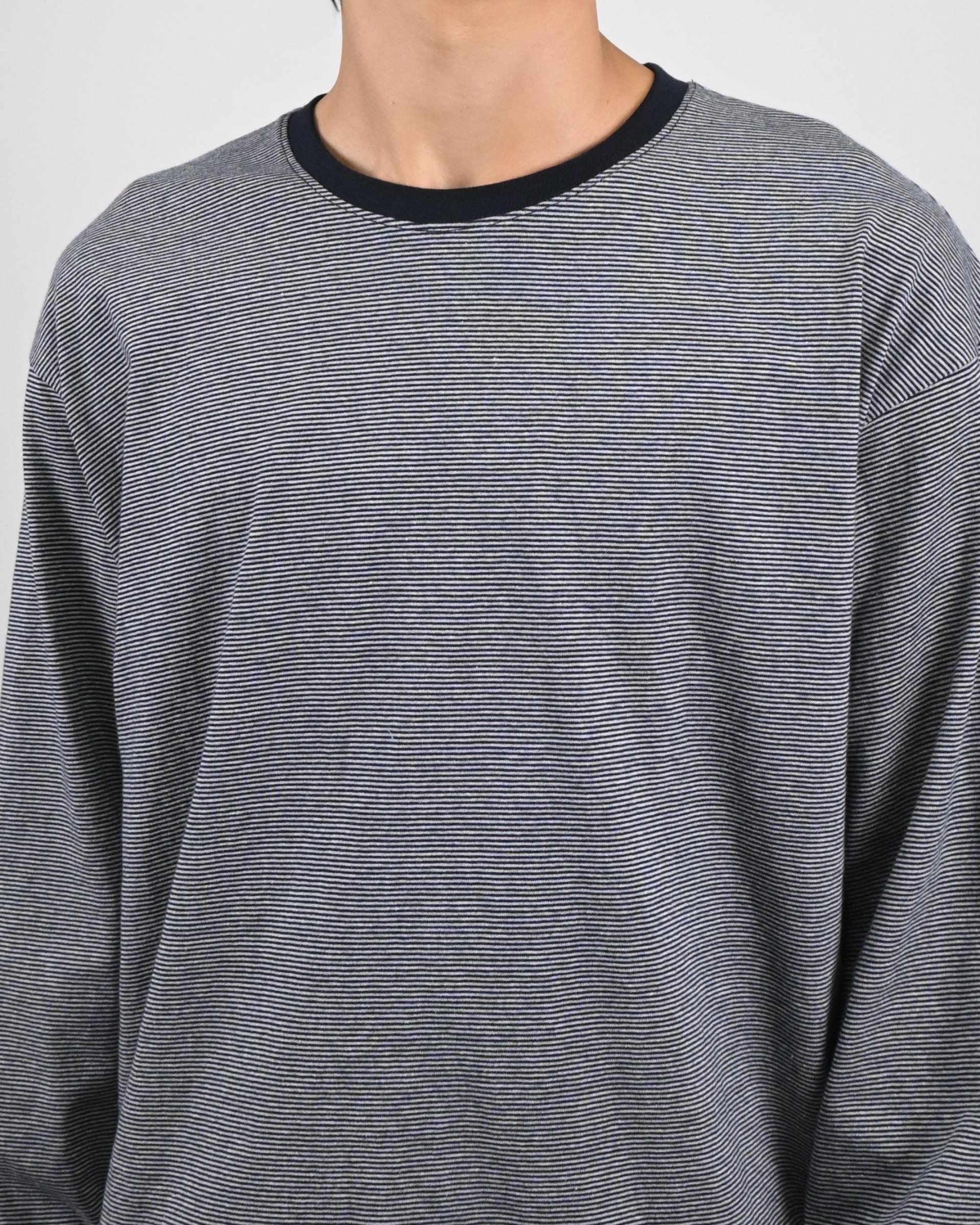 calm stripe warmer long sleeve