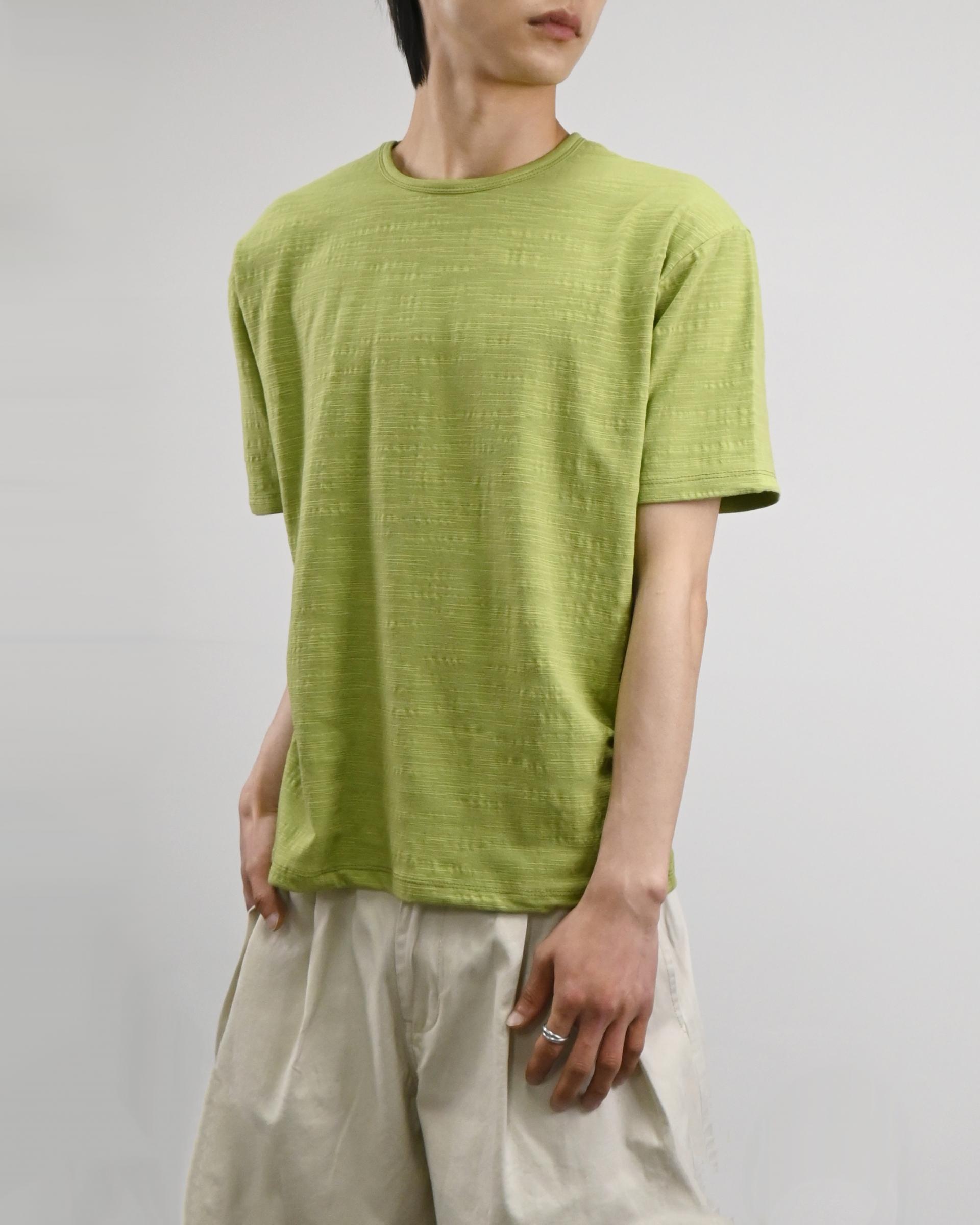 slub vintage half t-shirt