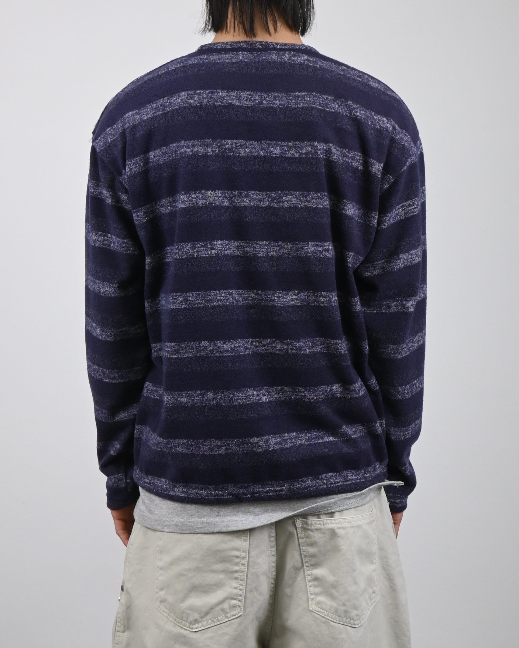 ash stripe knit