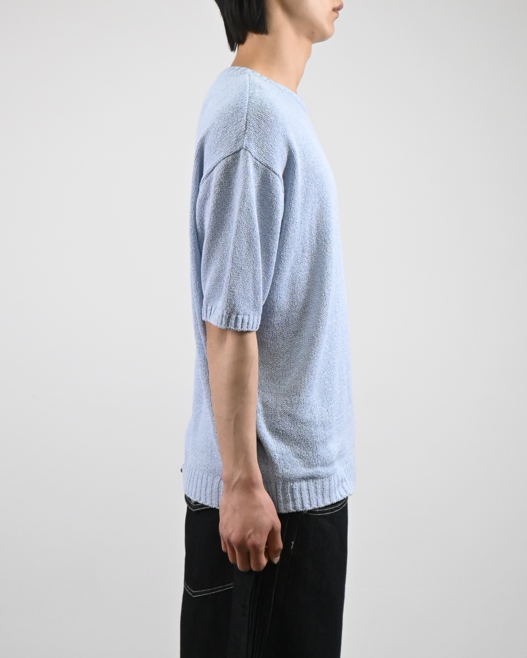 boucle half knit