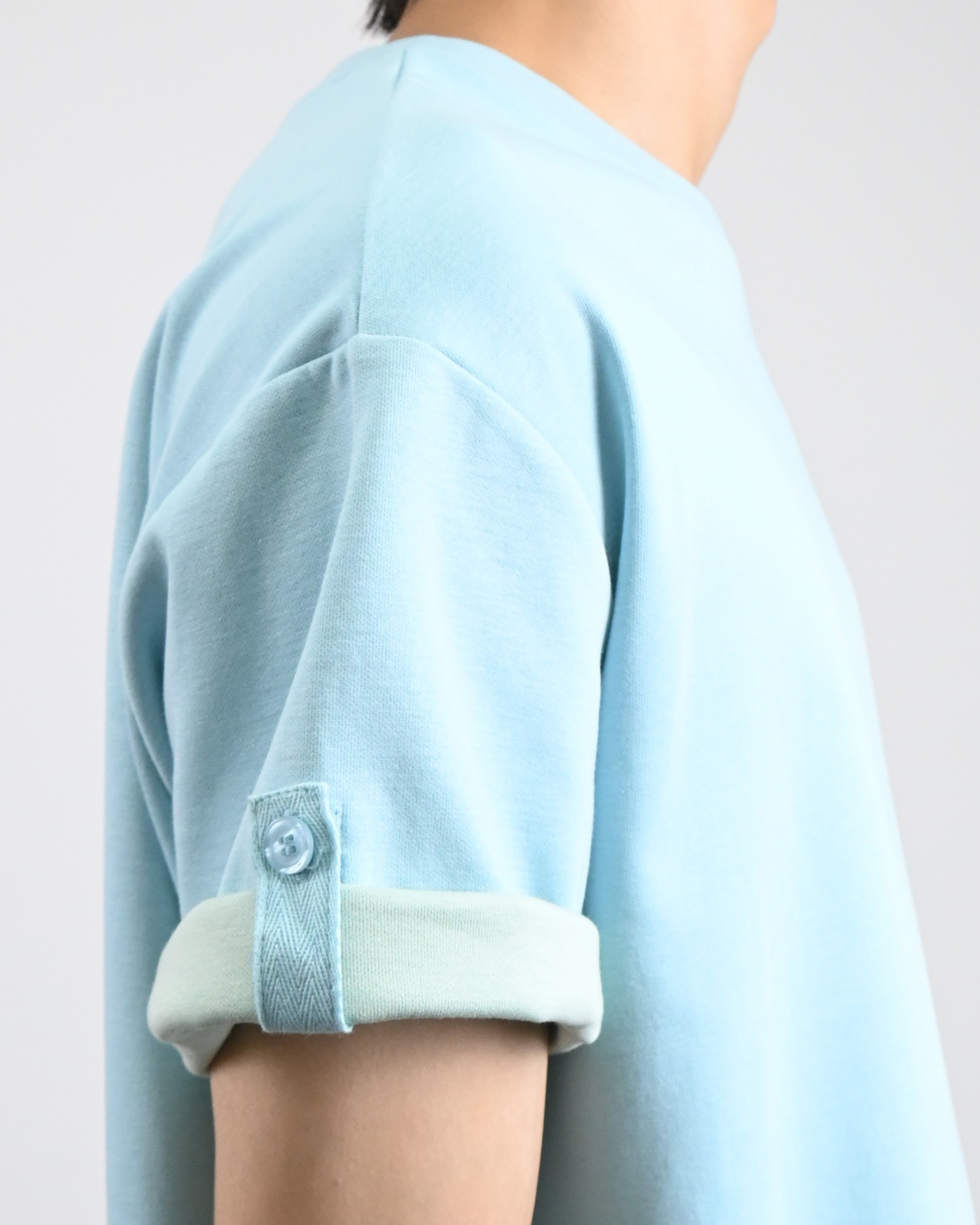 coloring roll-up half t-shirt