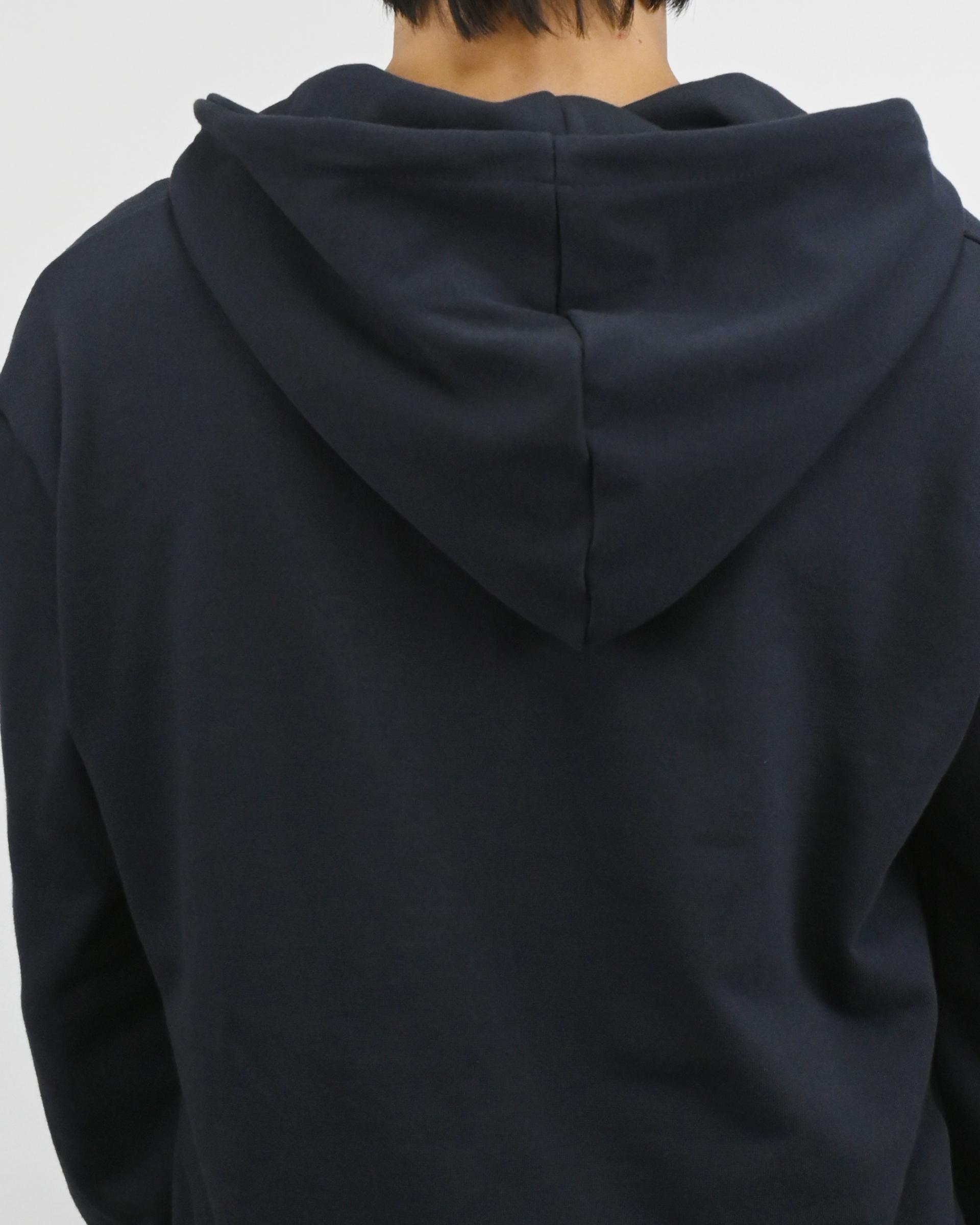warmer henley neck hoodie