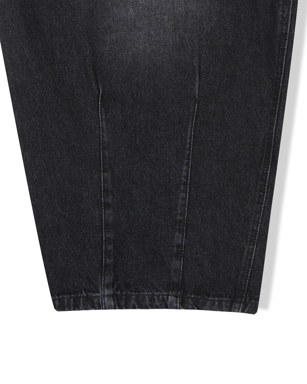 ash washed carpenter balloon denim pants