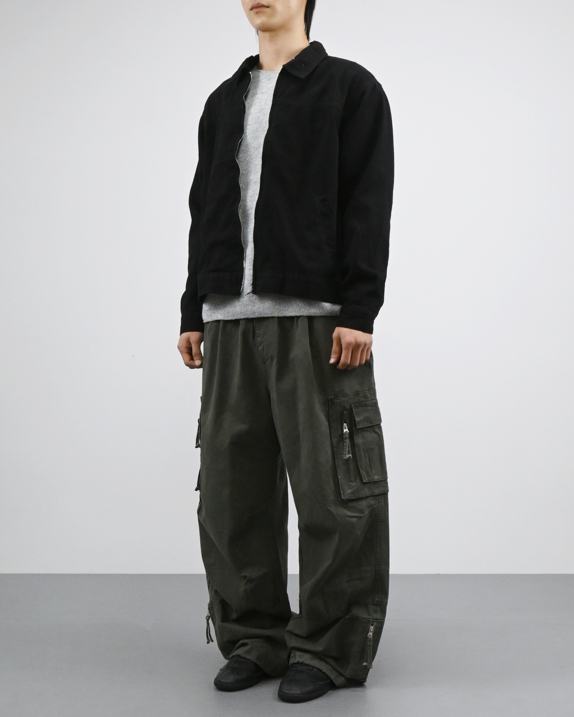 leon kara trucker jacket