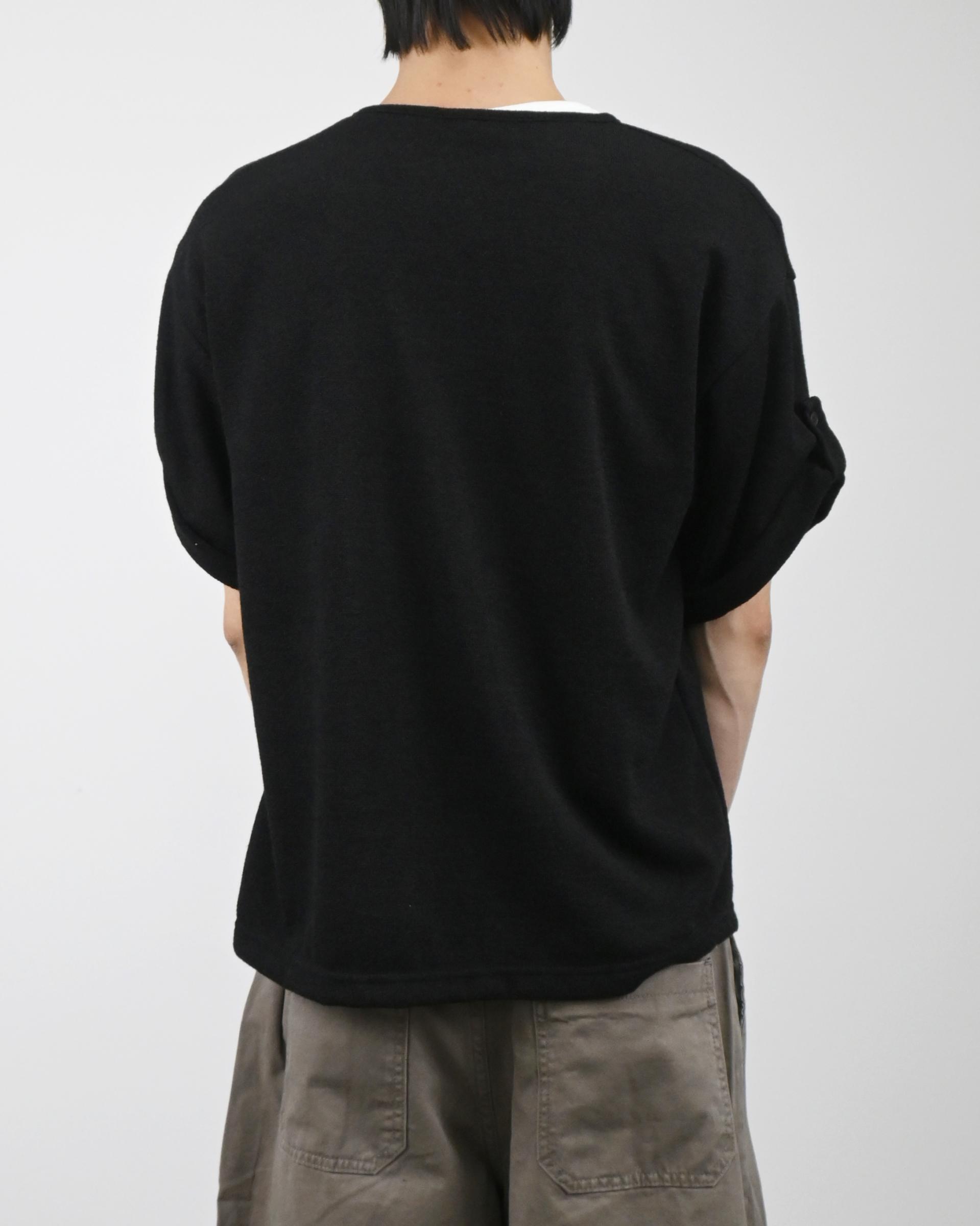 linkle roll-up half cardigan