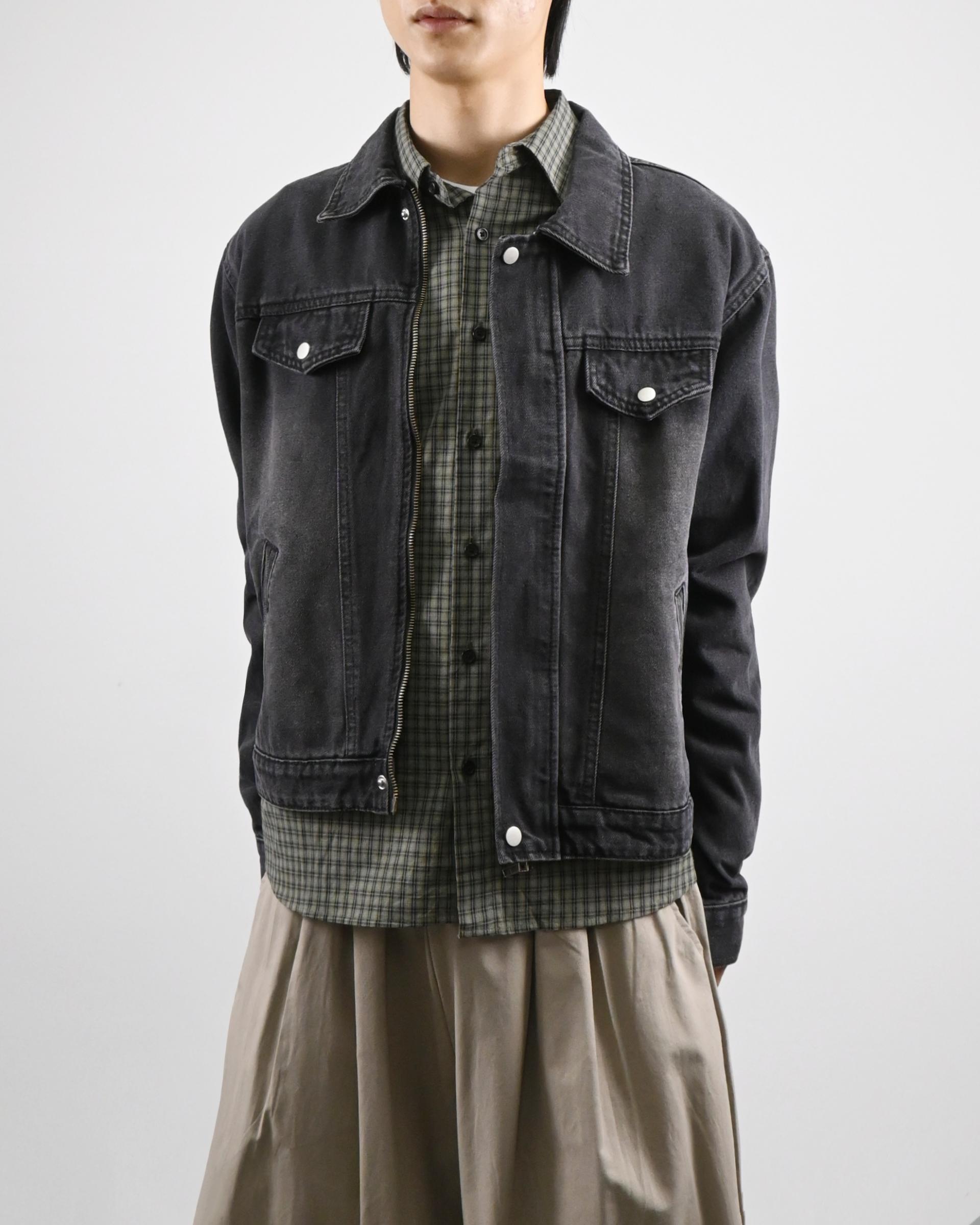 nox washed denim jacket