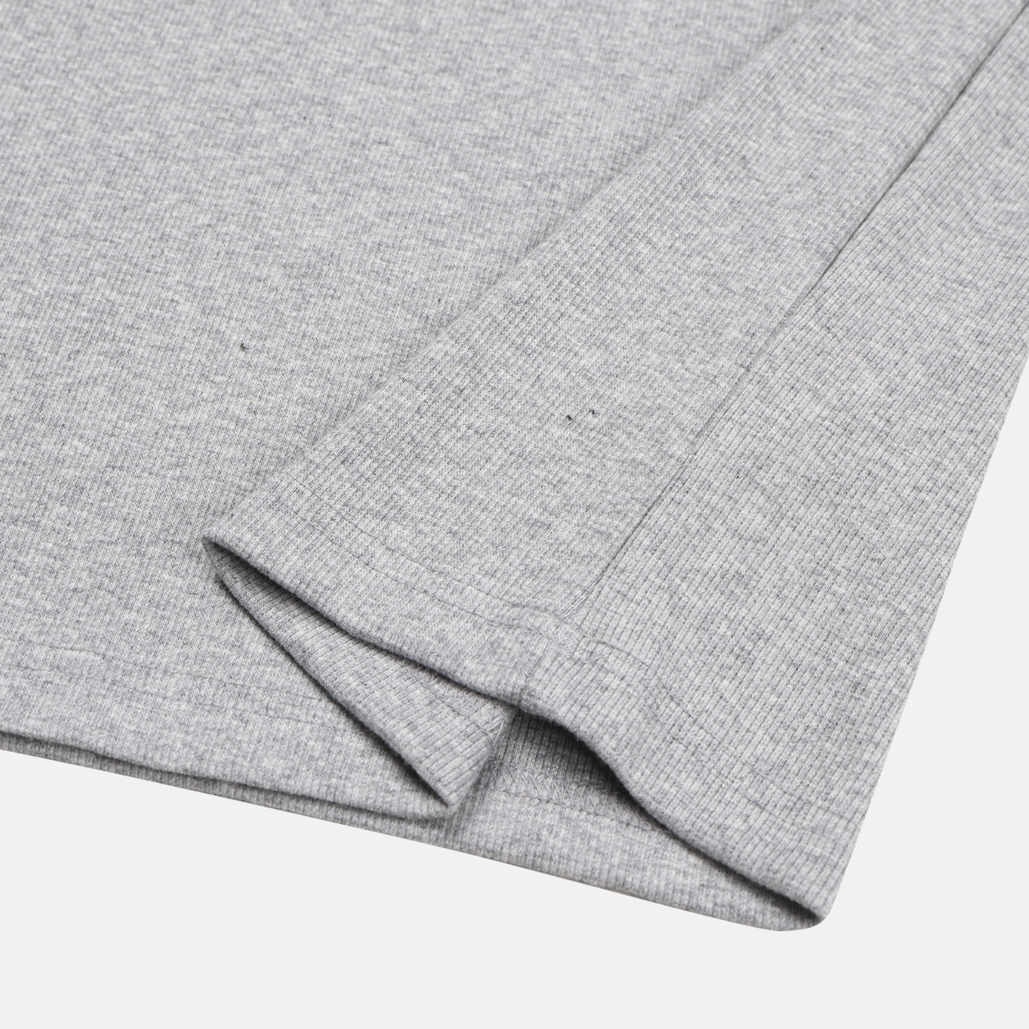 offset henley neck ringer half t-shirt