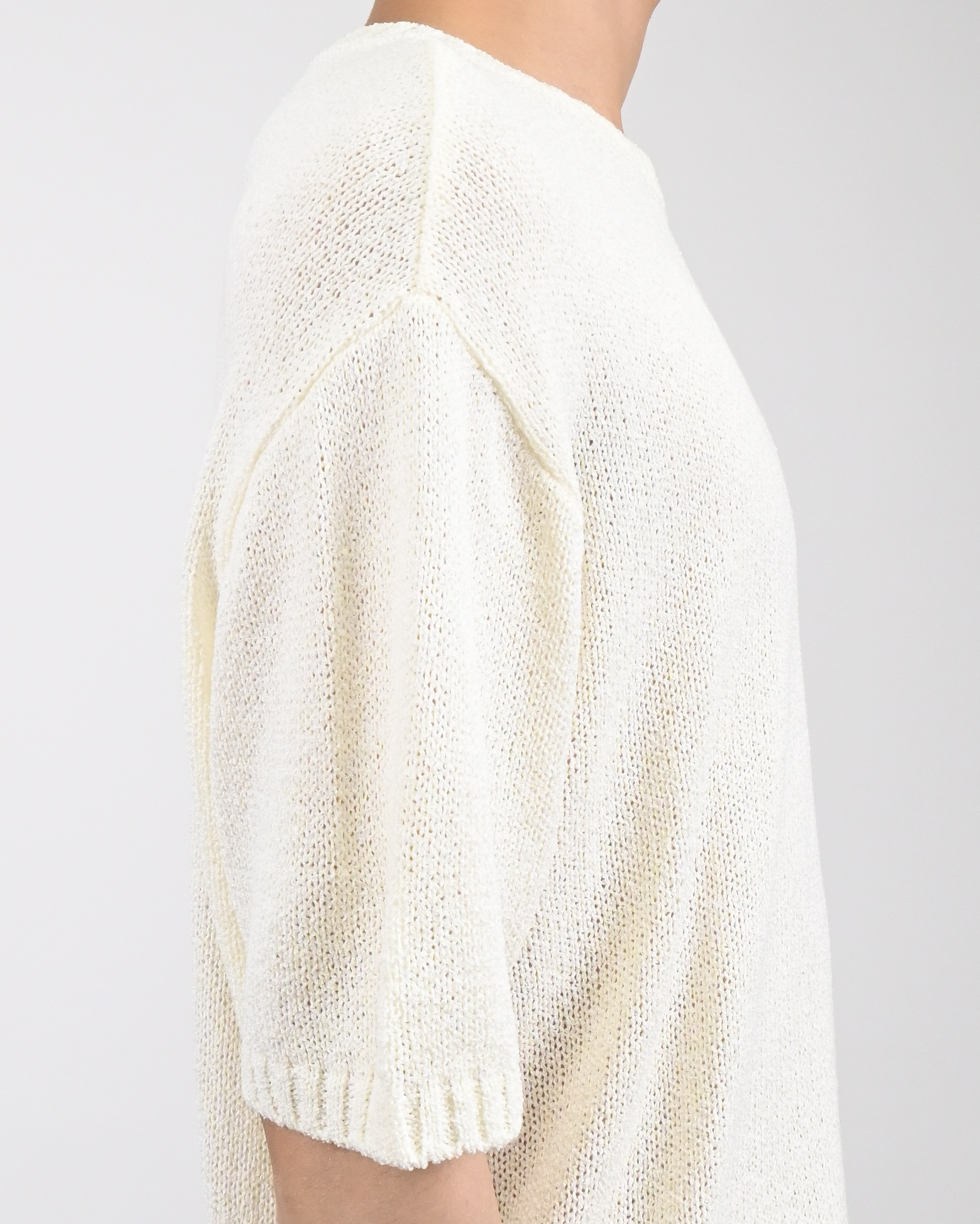 boucle half knit