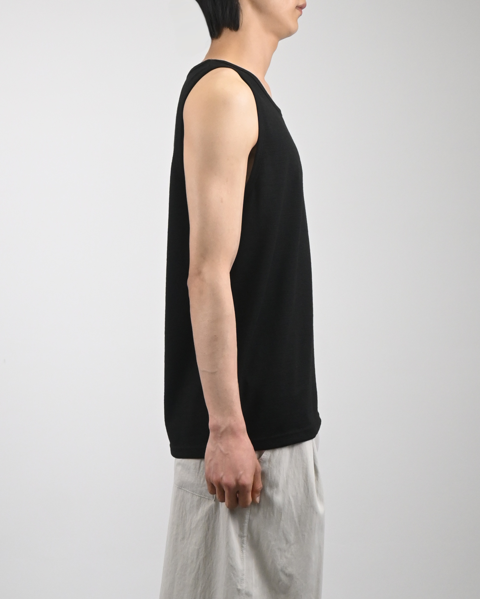 slub generous vest