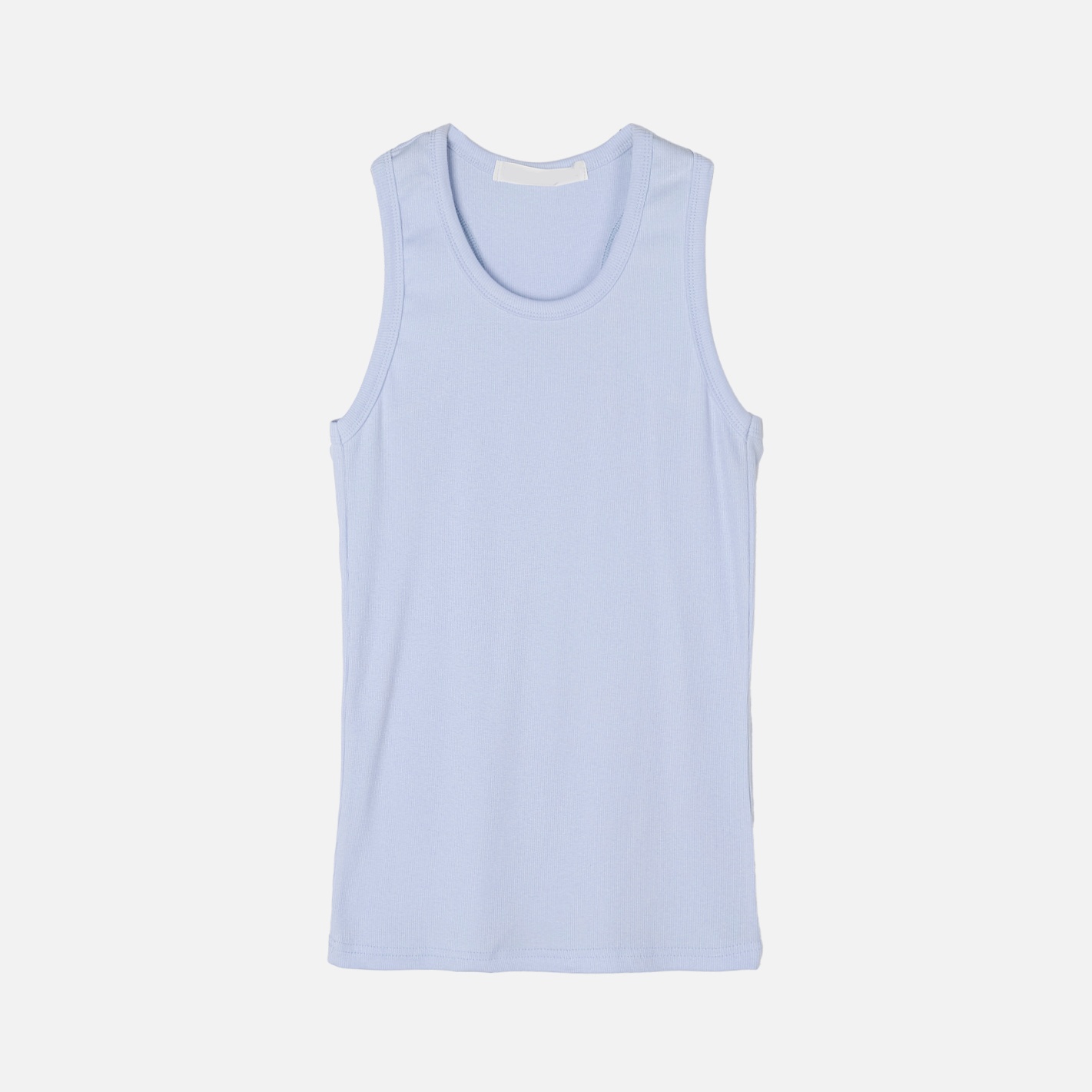 stretchable ribbed vest