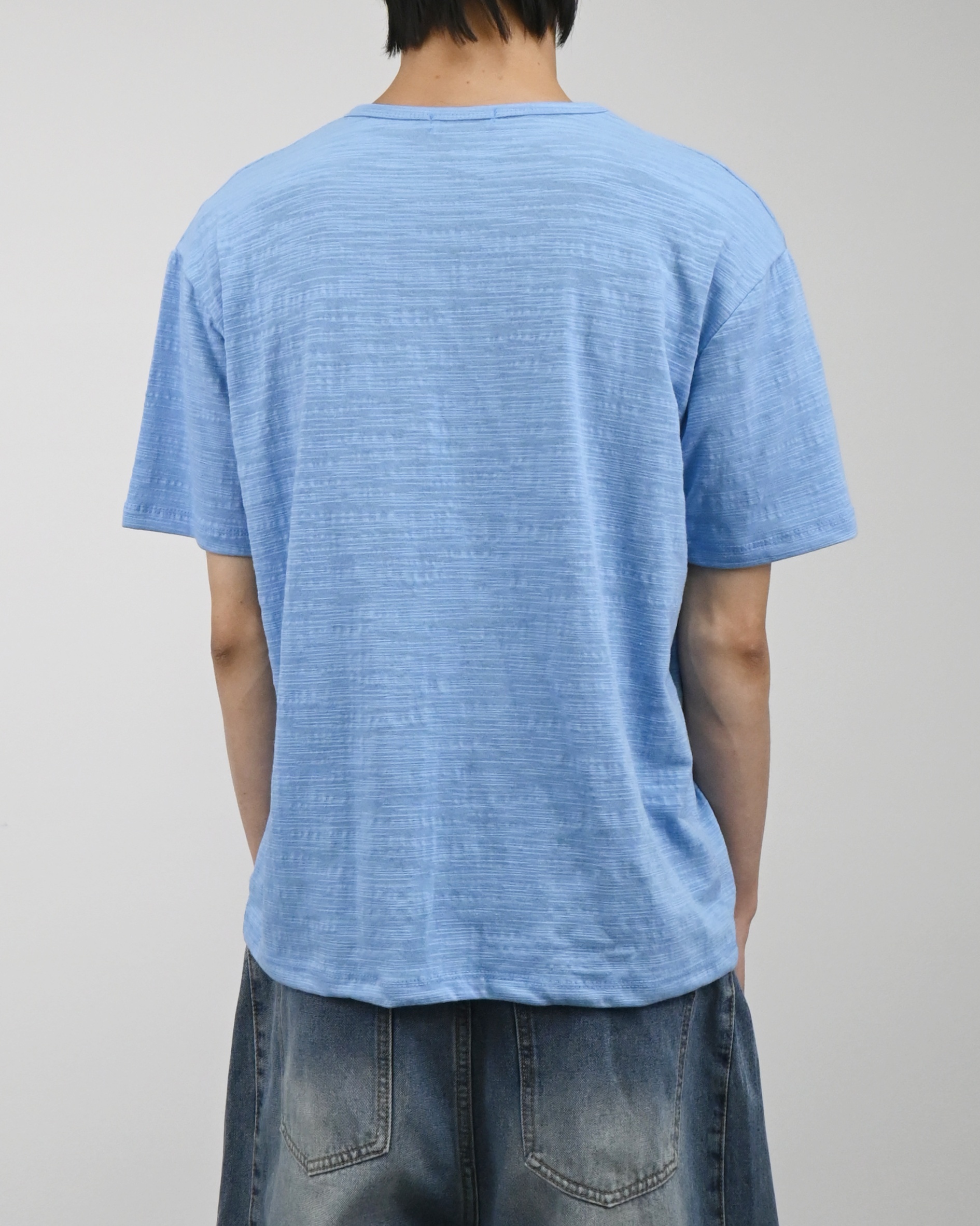 slub vintage half t-shirt