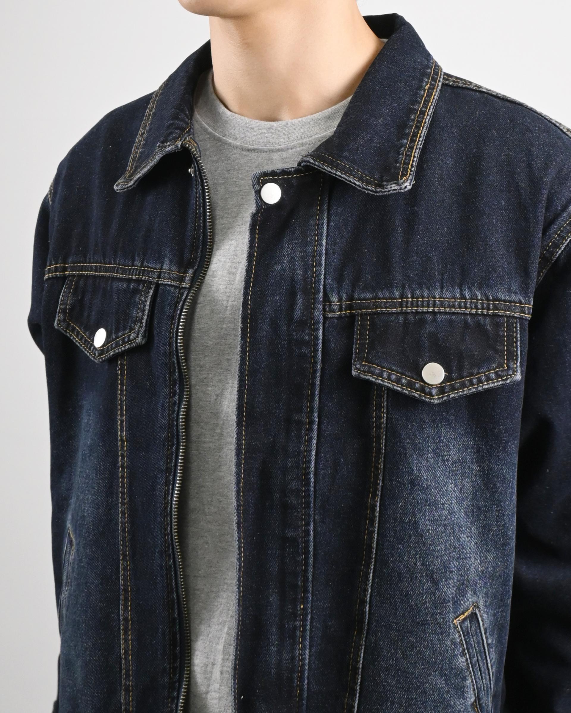 nox washed denim jacket