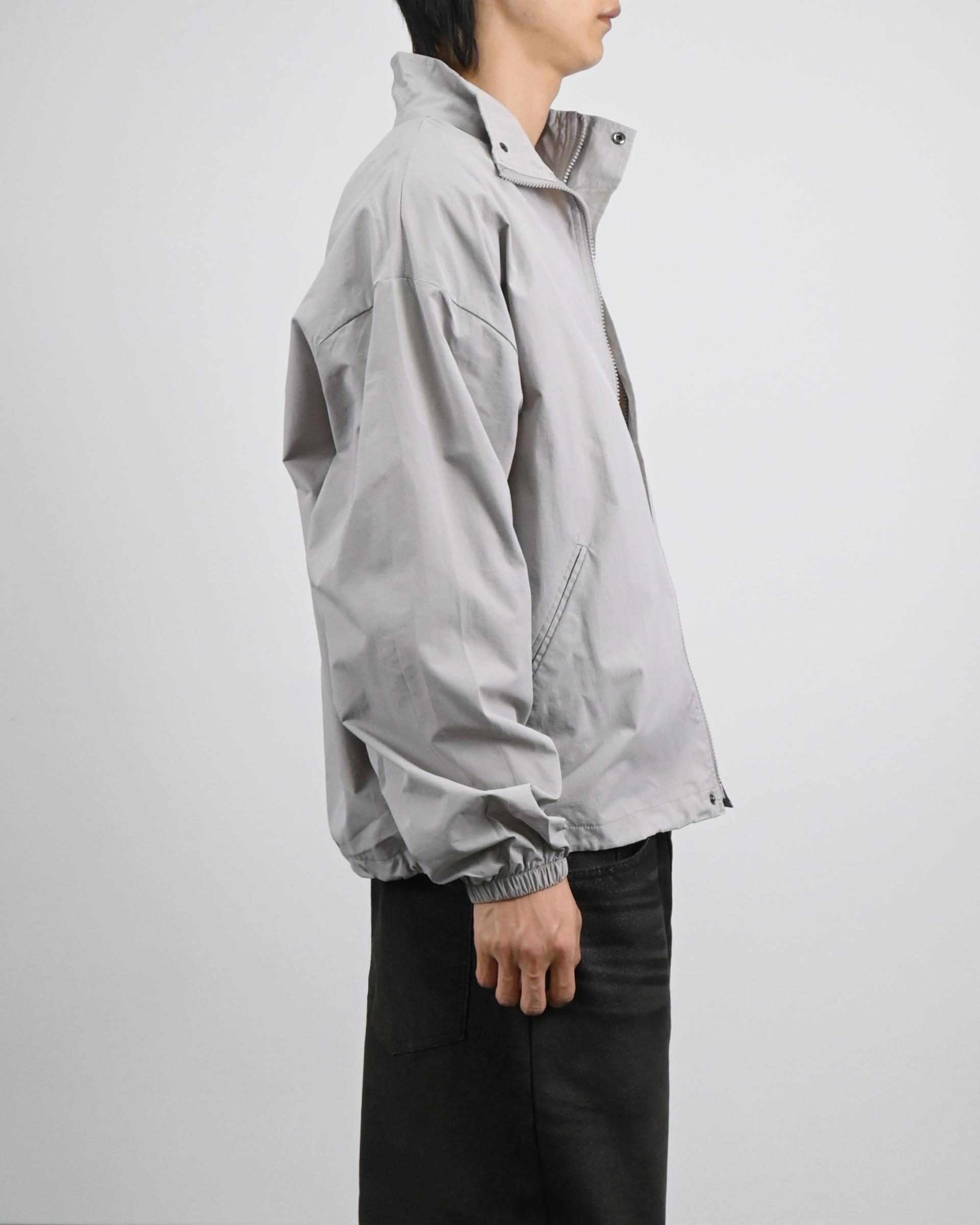 high neck windbreaker
