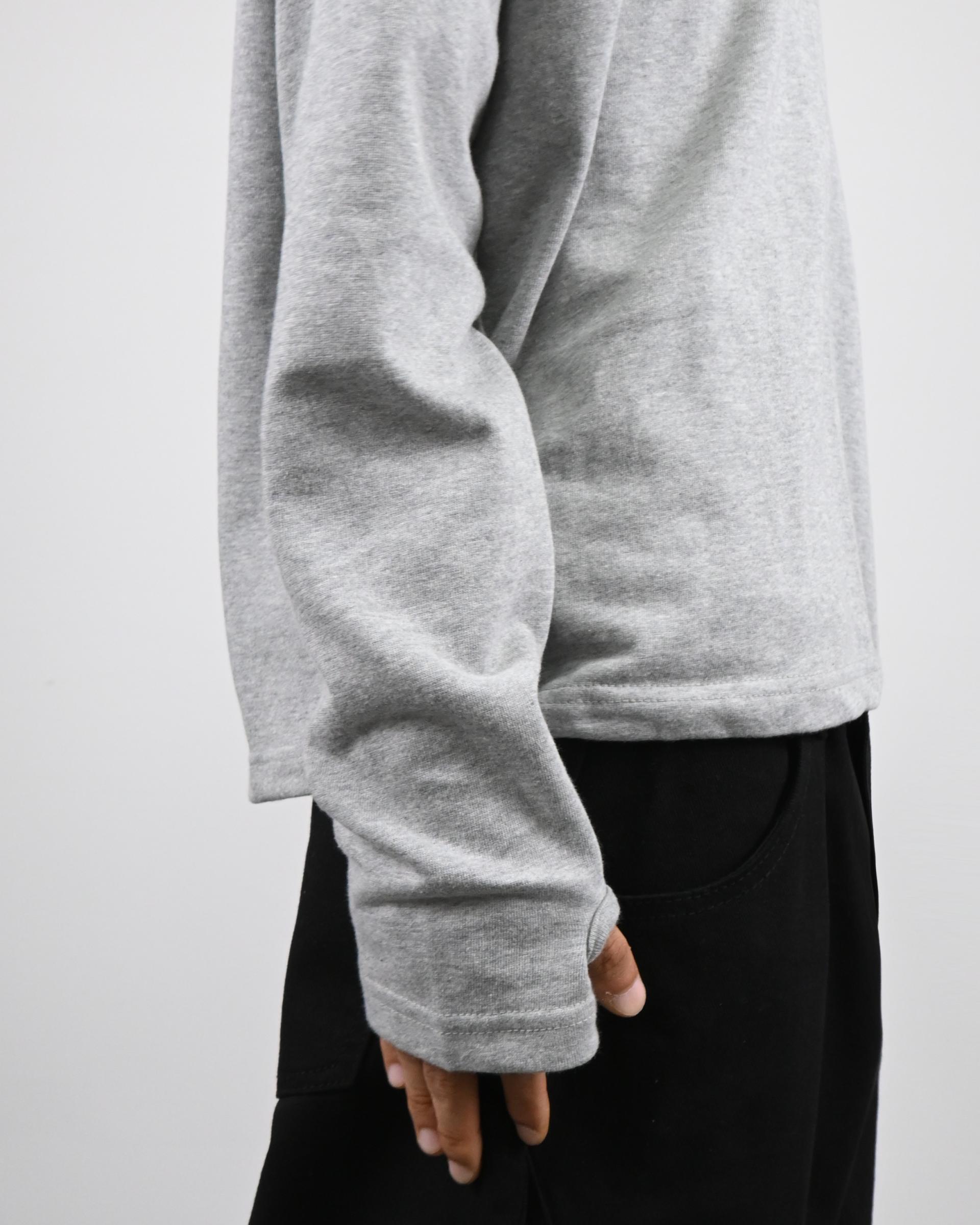 warmer henley neck hoodie