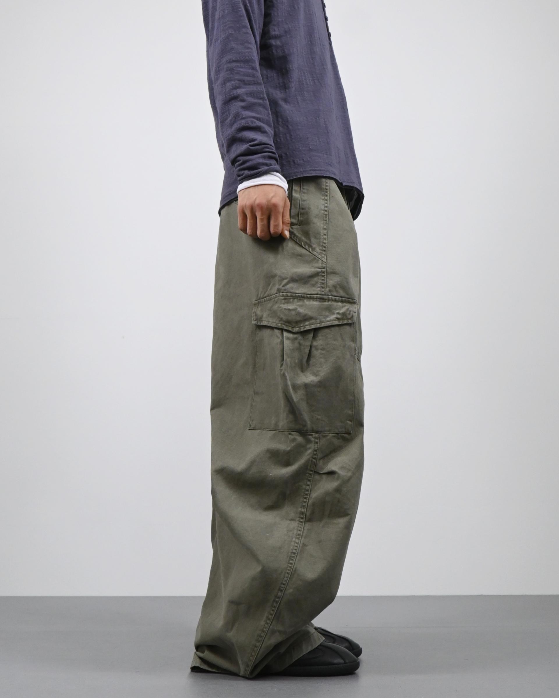 neon invision curved cotton pants