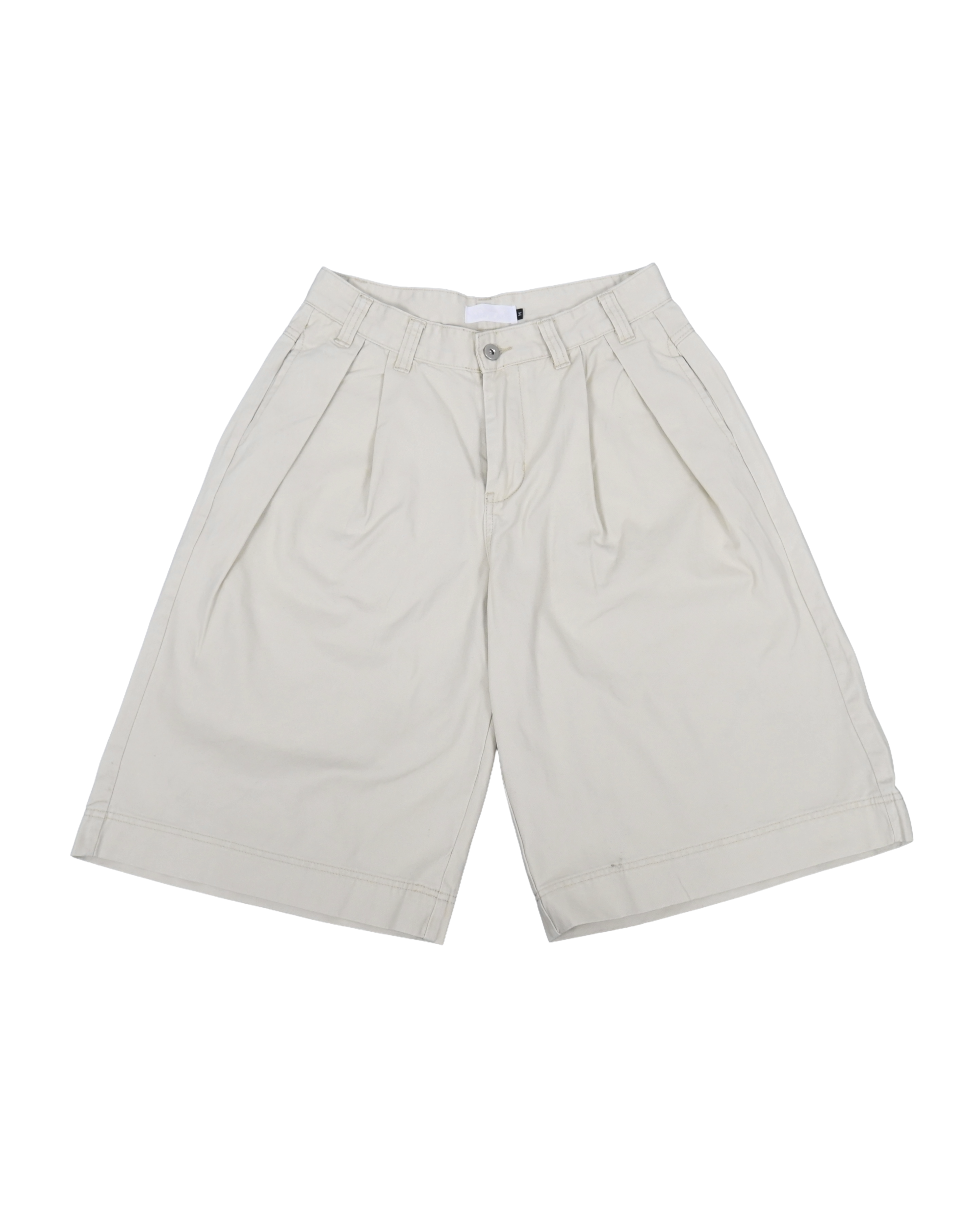 pigment two tuck bermuda cotton pants