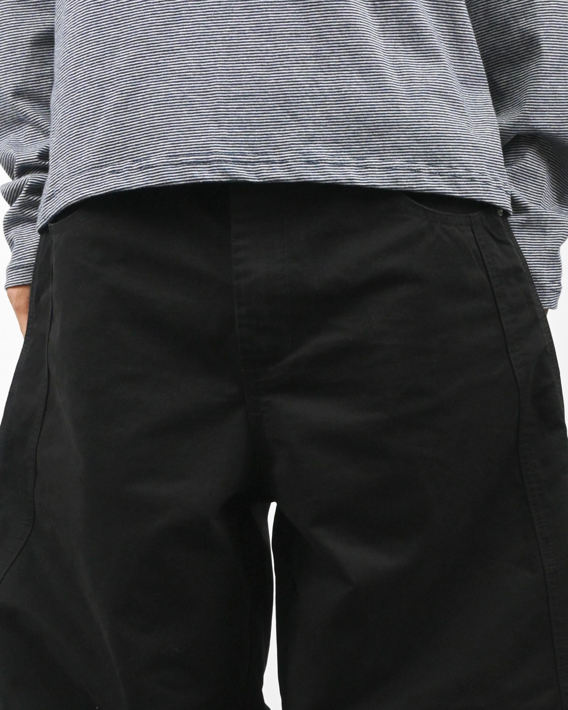 line bijo curved cotton pants