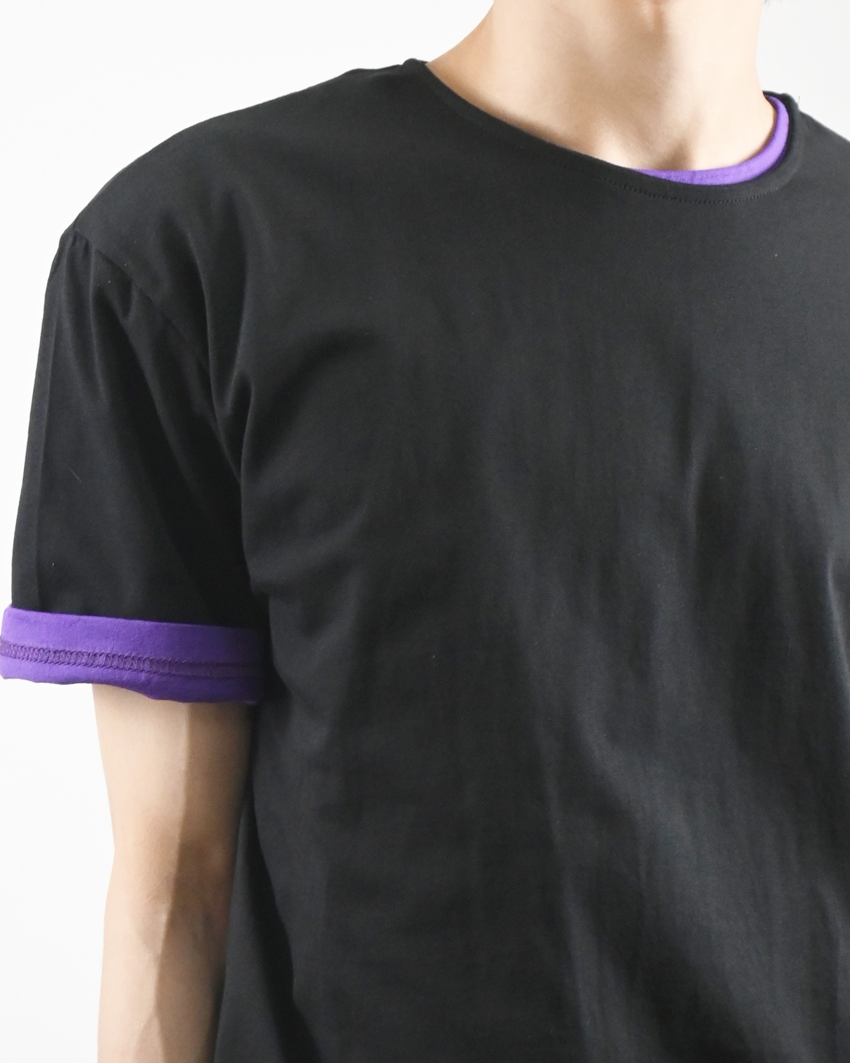fruits u-neck half t-shirt