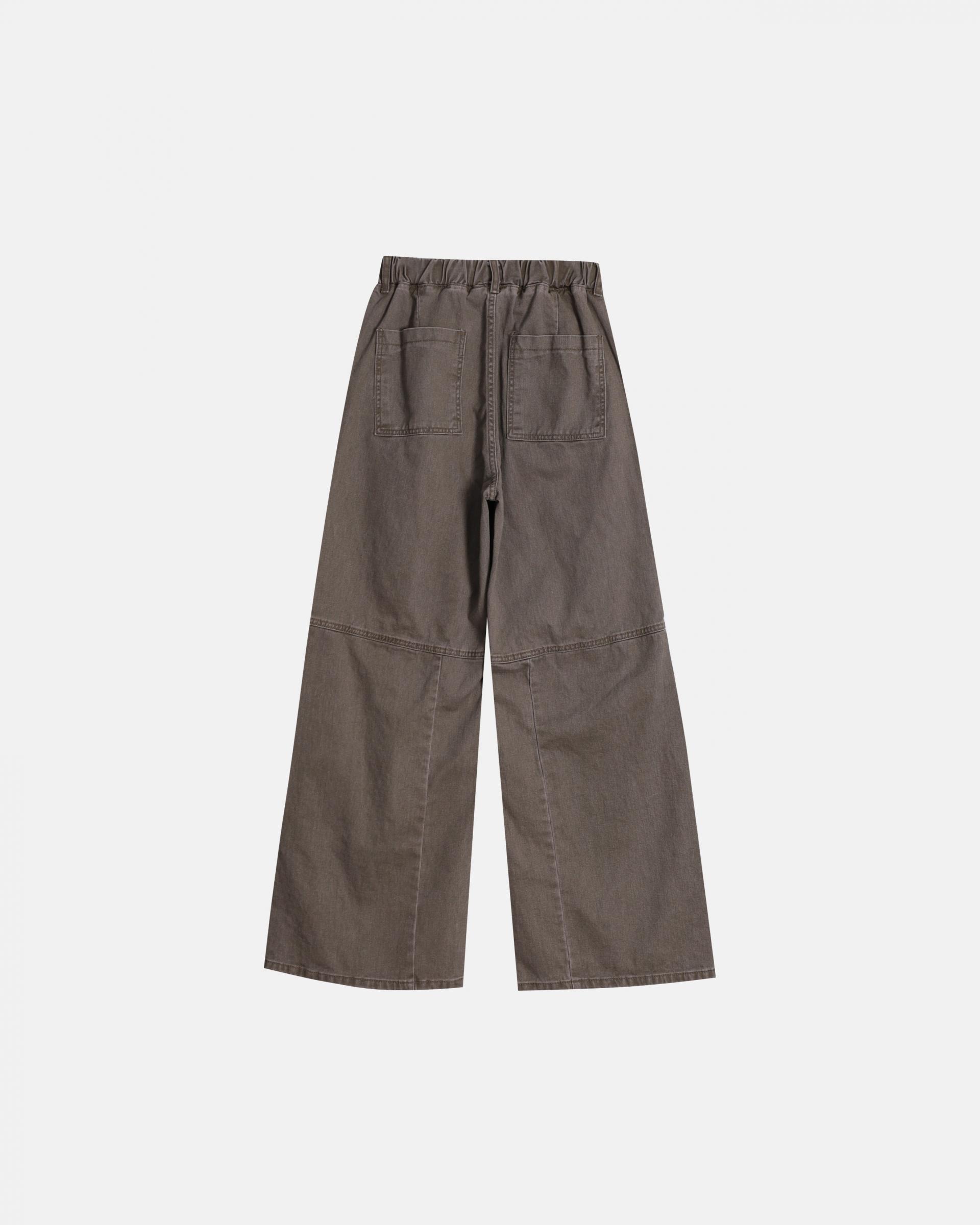 hale border flare banding cotton pants