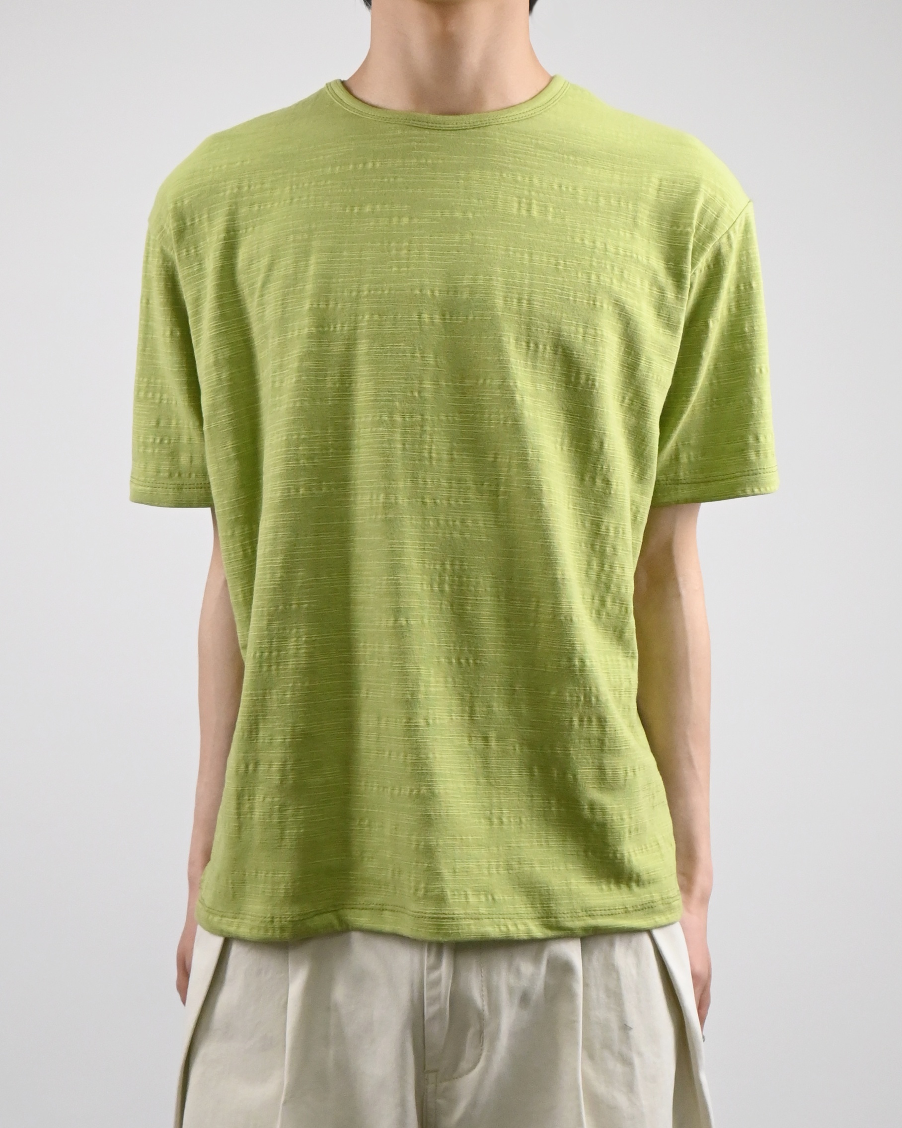slub vintage half t-shirt