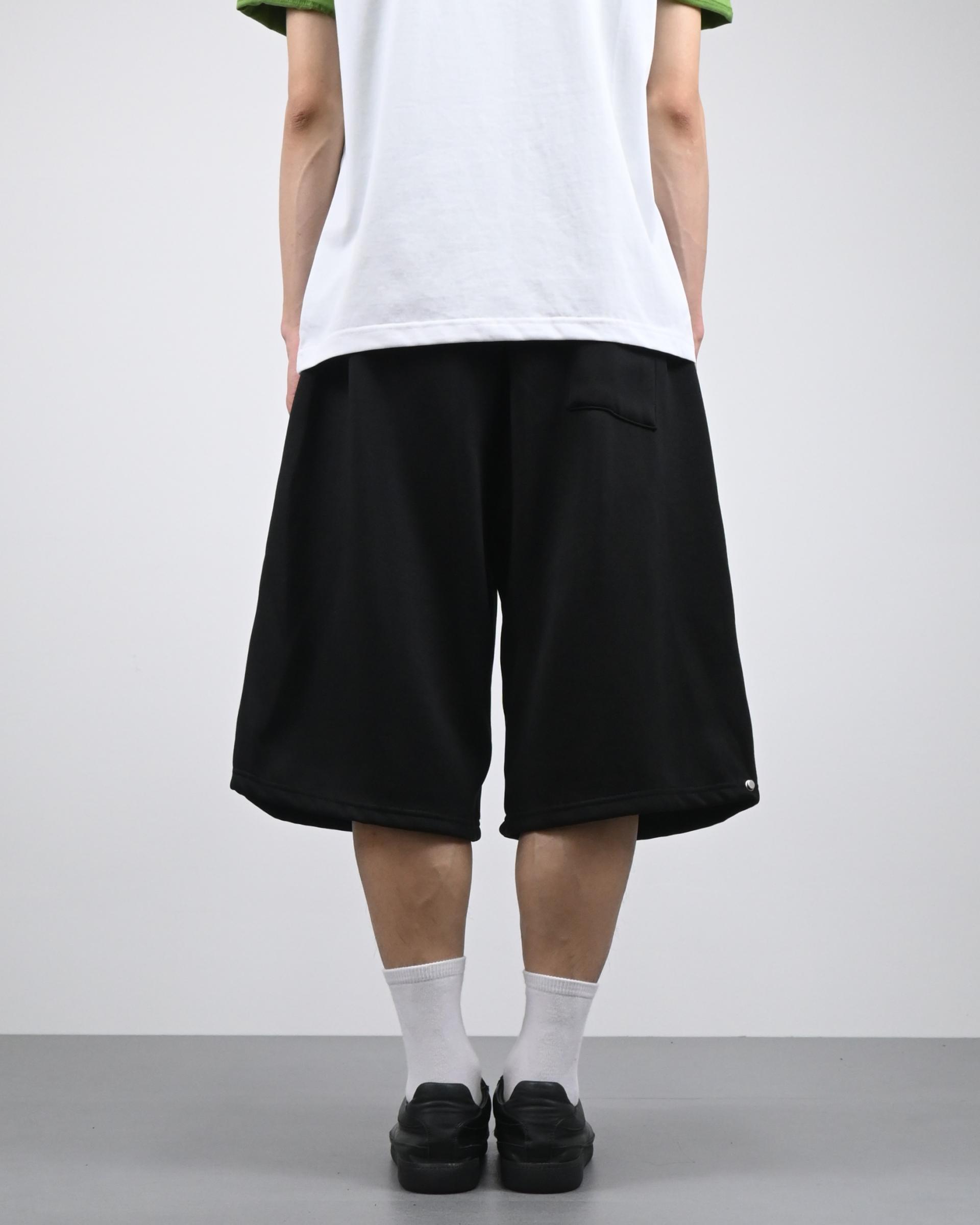 snap bermuda sweatpants