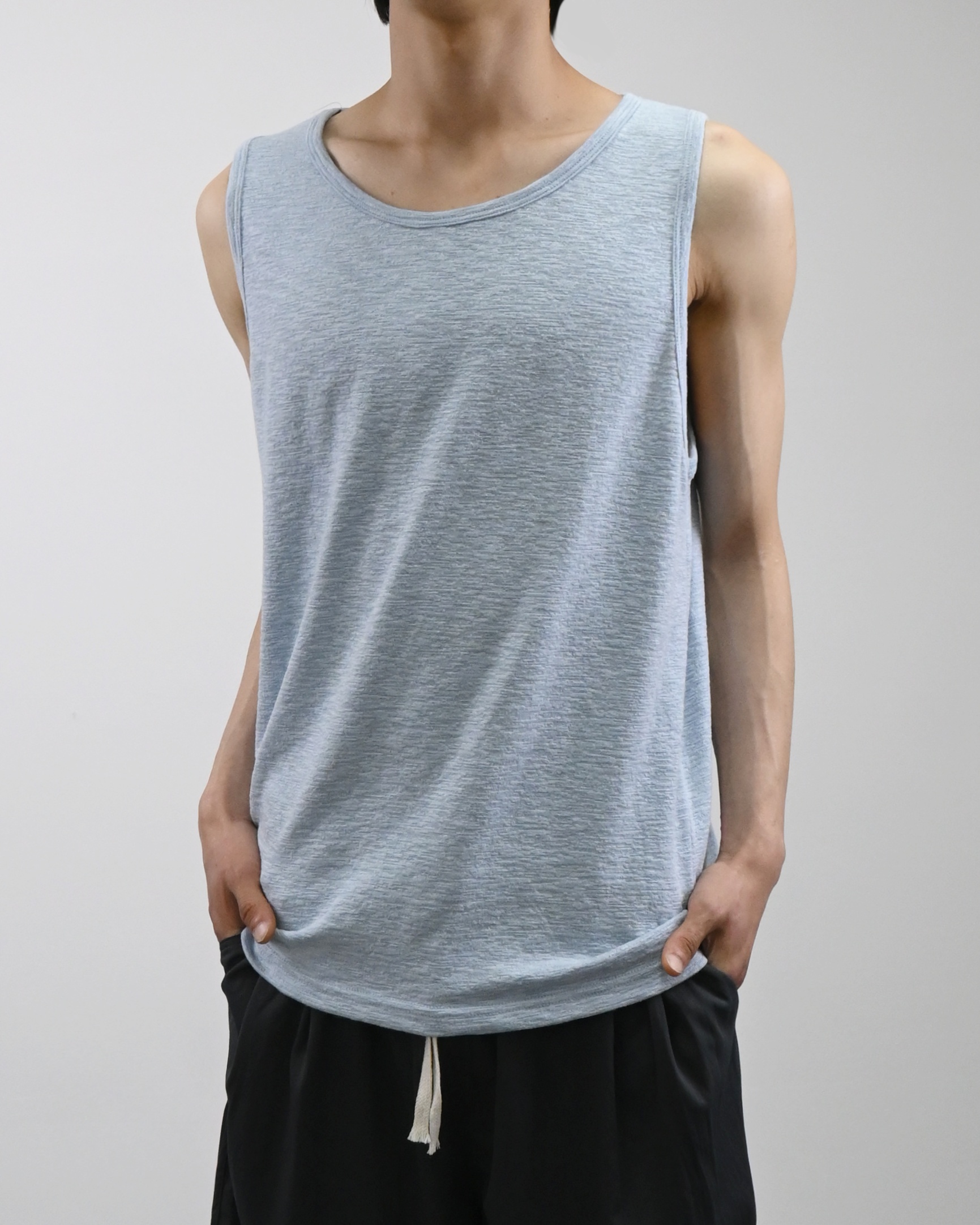 slub generous vest