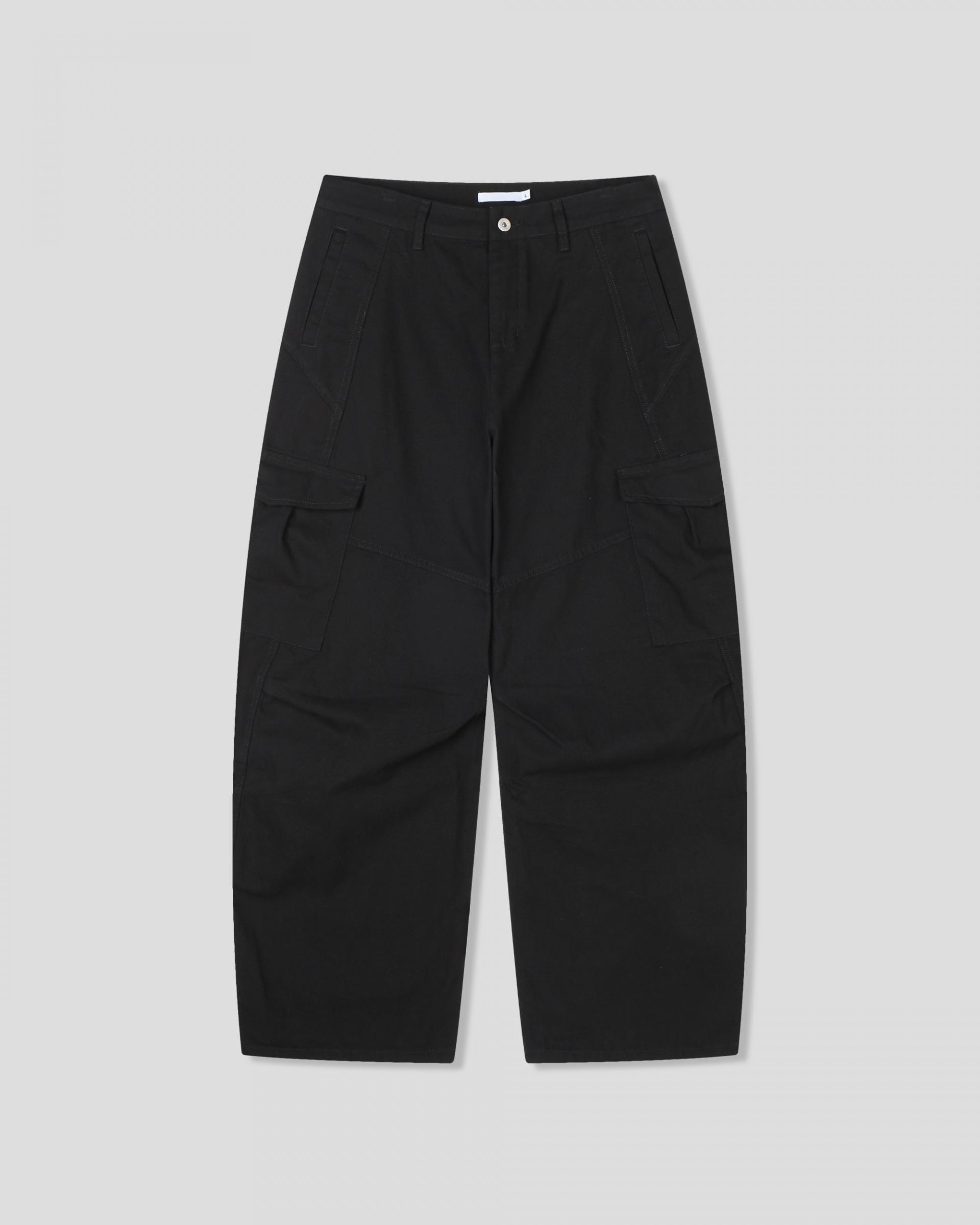 neon invision curved cotton pants