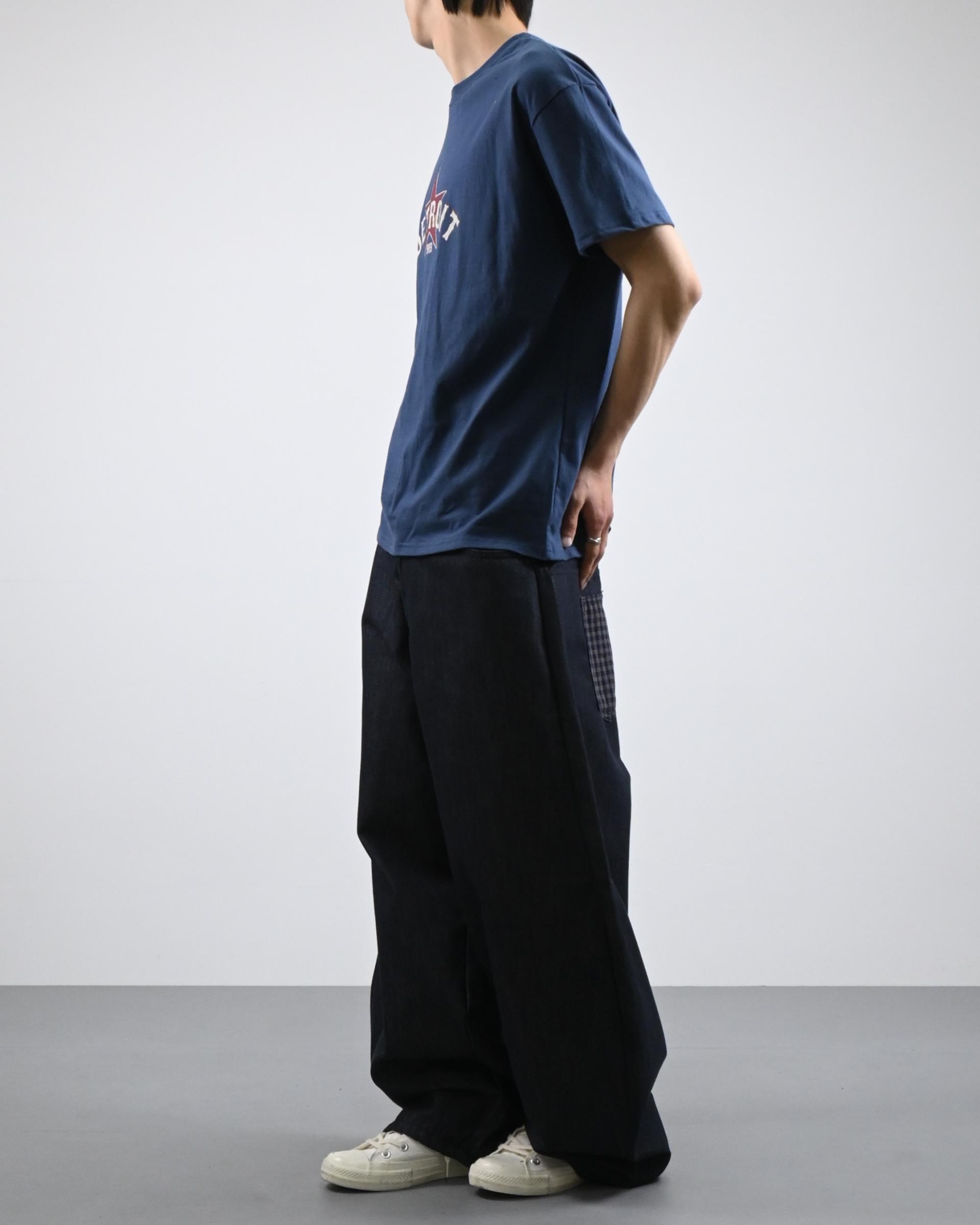 detroit half t-shirt