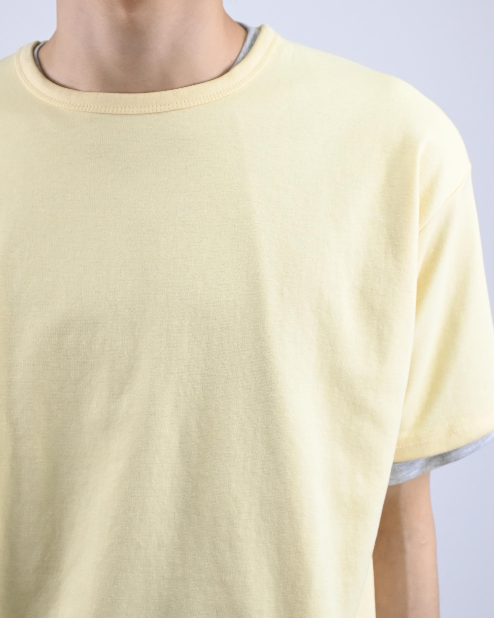 under snap half-t-shirt